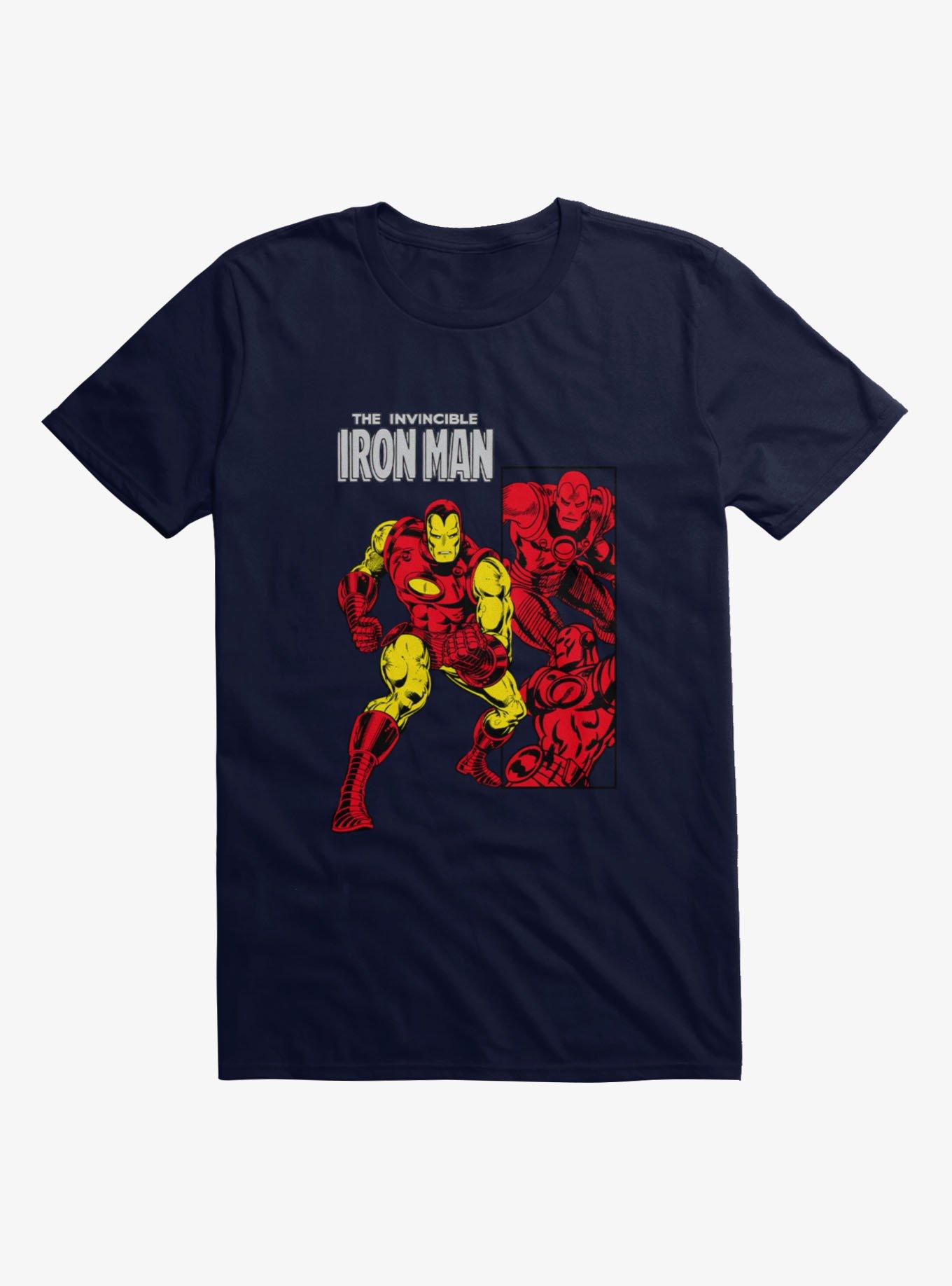 Marvel Iron Man Invincible Panel T-Shirt