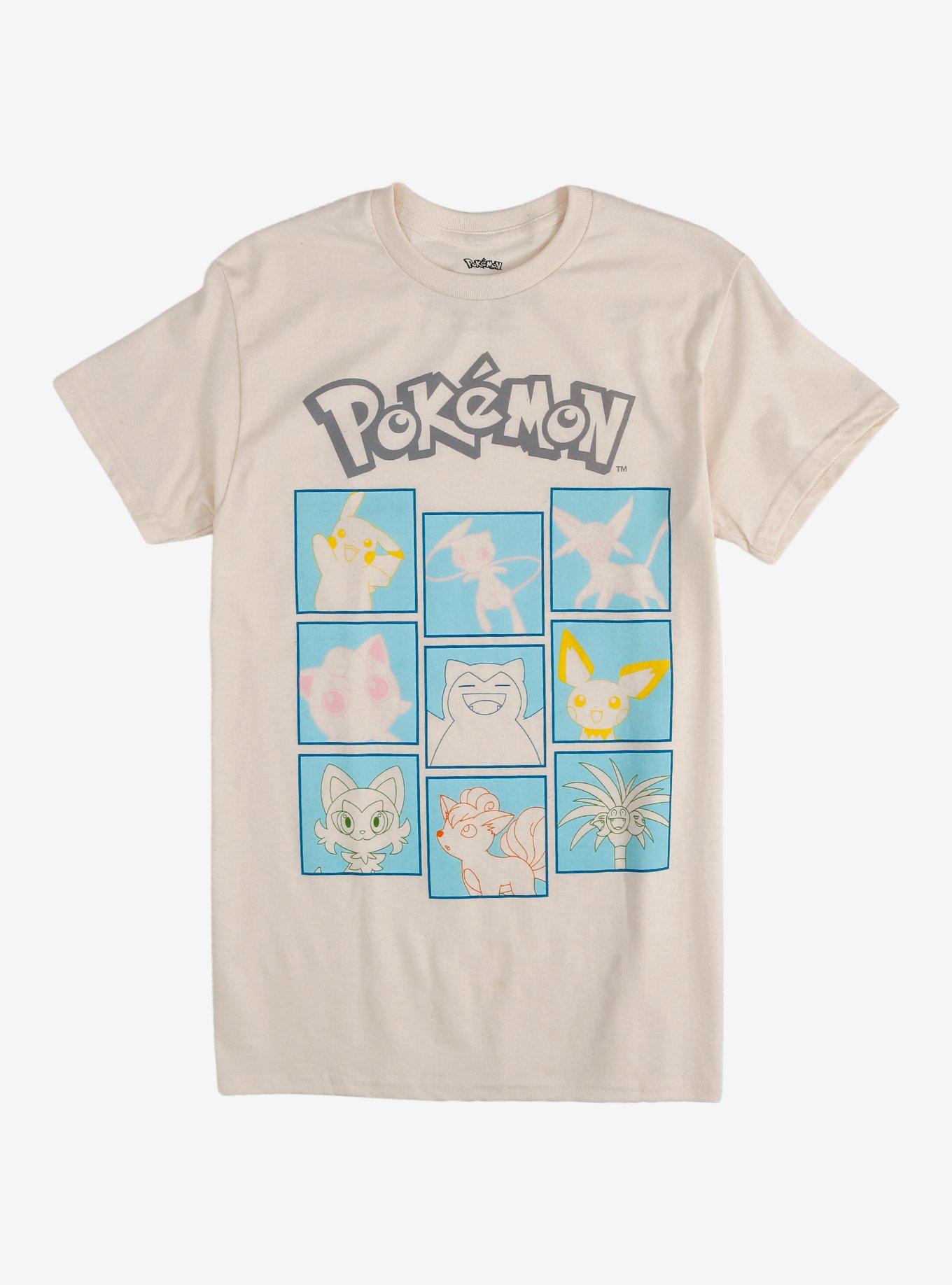 Pokémon Pastel Grid T-Shirt