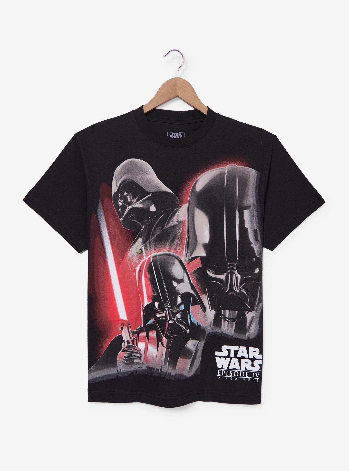 Star Wars Darth Vader Multi-Portrait Boxy T-Shirt - BoxLunch Exclusive