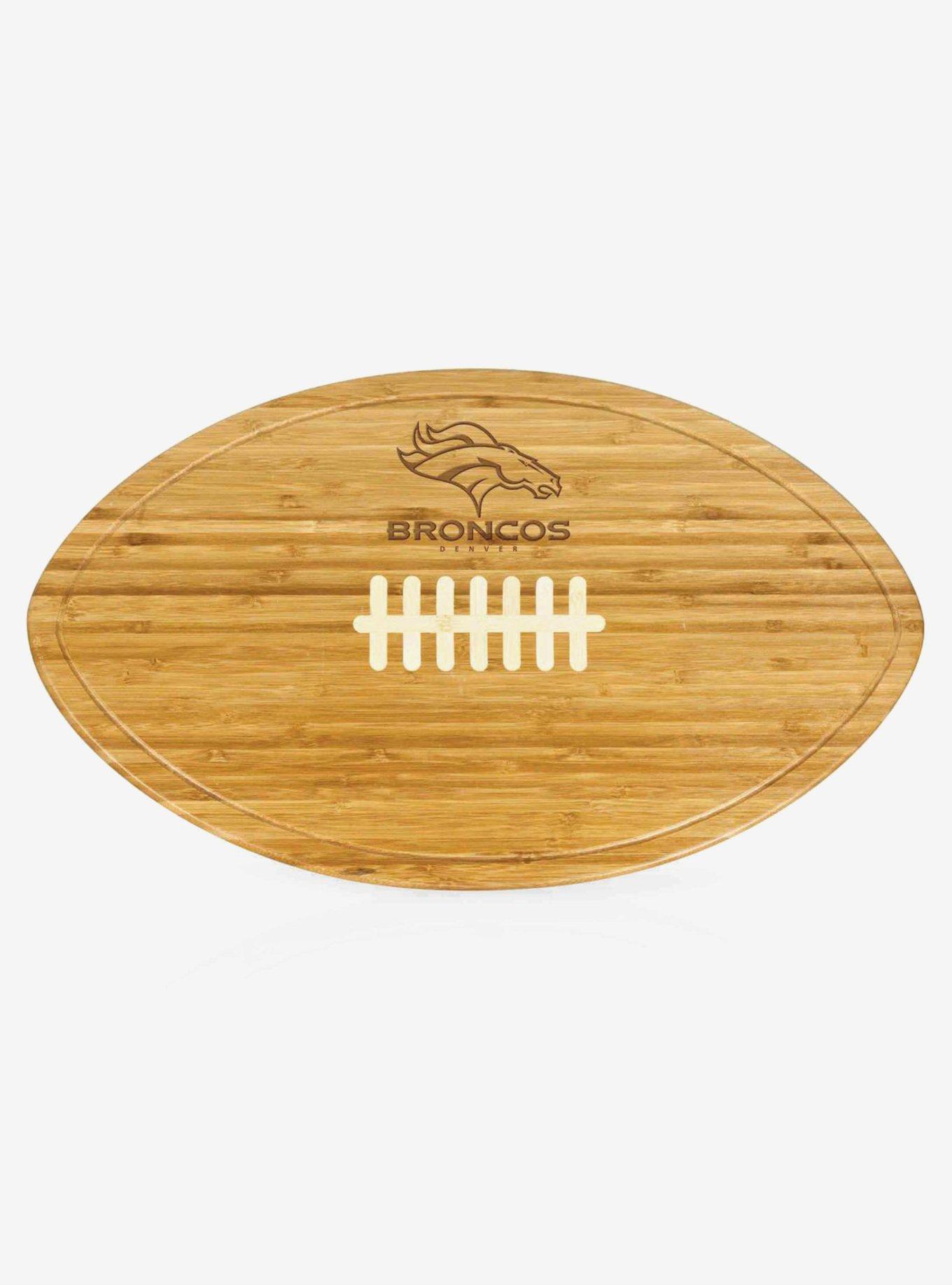 NFL Denver Broncos XL Football Cutting Board & Serving Tray, , hi-res