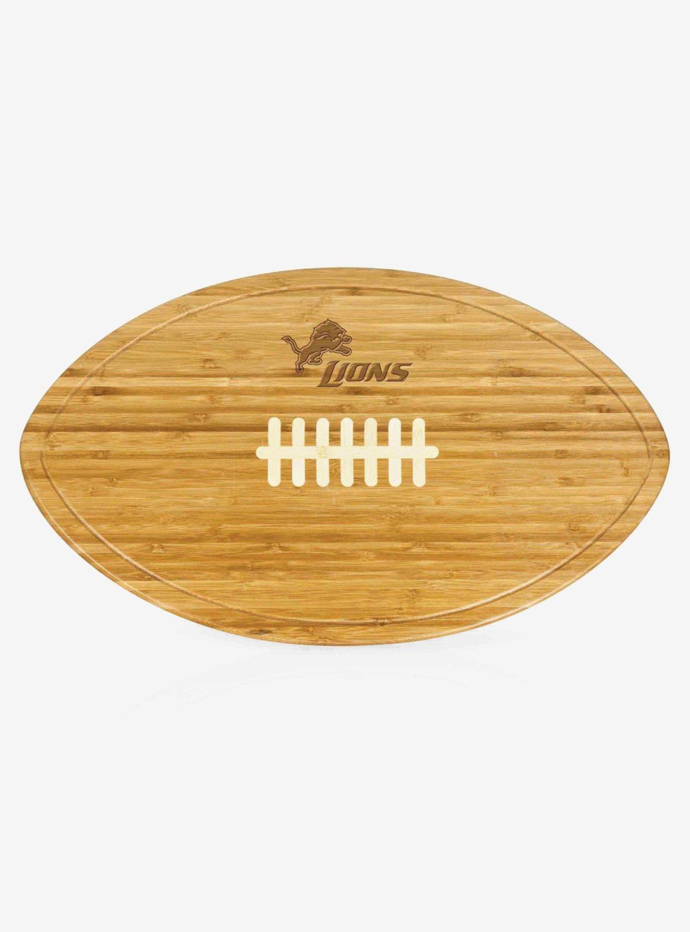NFL Detroit Lions XL Football Cutting Board & Serving Tray, , hi-res