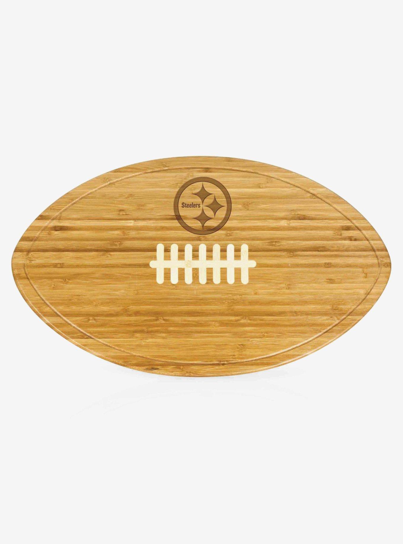 NFL Pittsburgh Steelers XL Football Cutting Board & Serving Tray, , hi-res