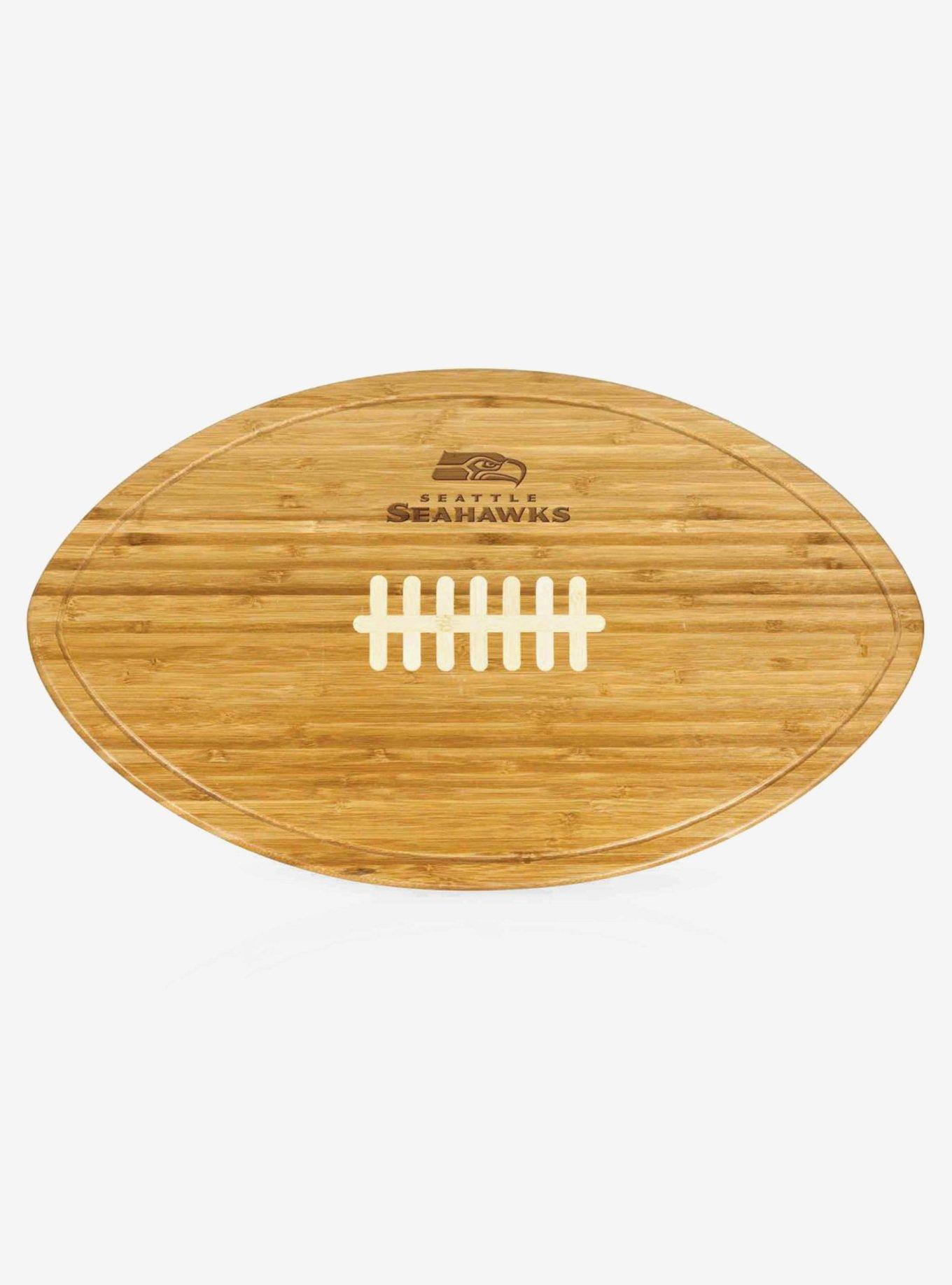NFL Seattle Seahawks XL Football Cutting Board & Serving Tray, , hi-res