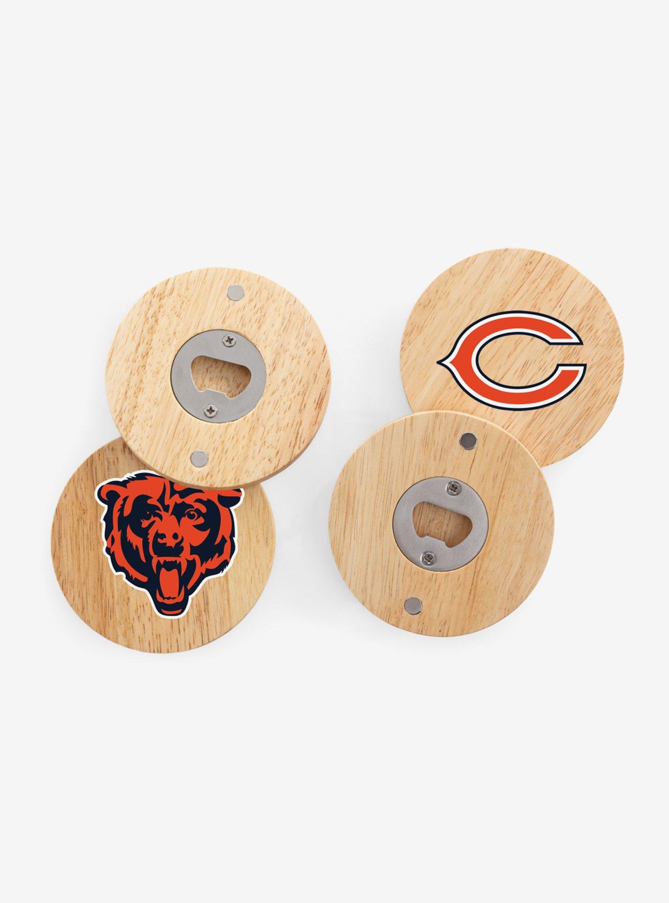 NFL Chicago Bears Coaster Magnets With Bottle Openers Set of 4, , hi-res