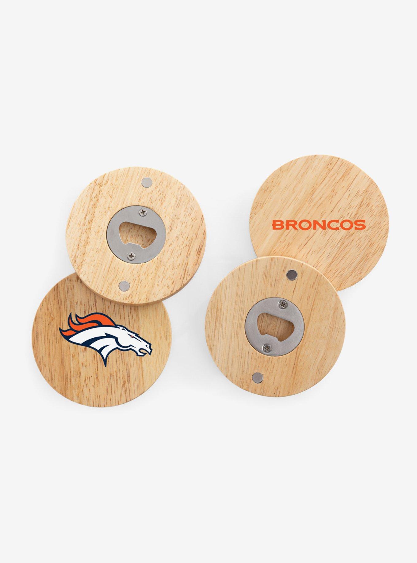 NFL Denver Broncos Coaster Magnets With Bottle Openers Set of 4, , hi-res