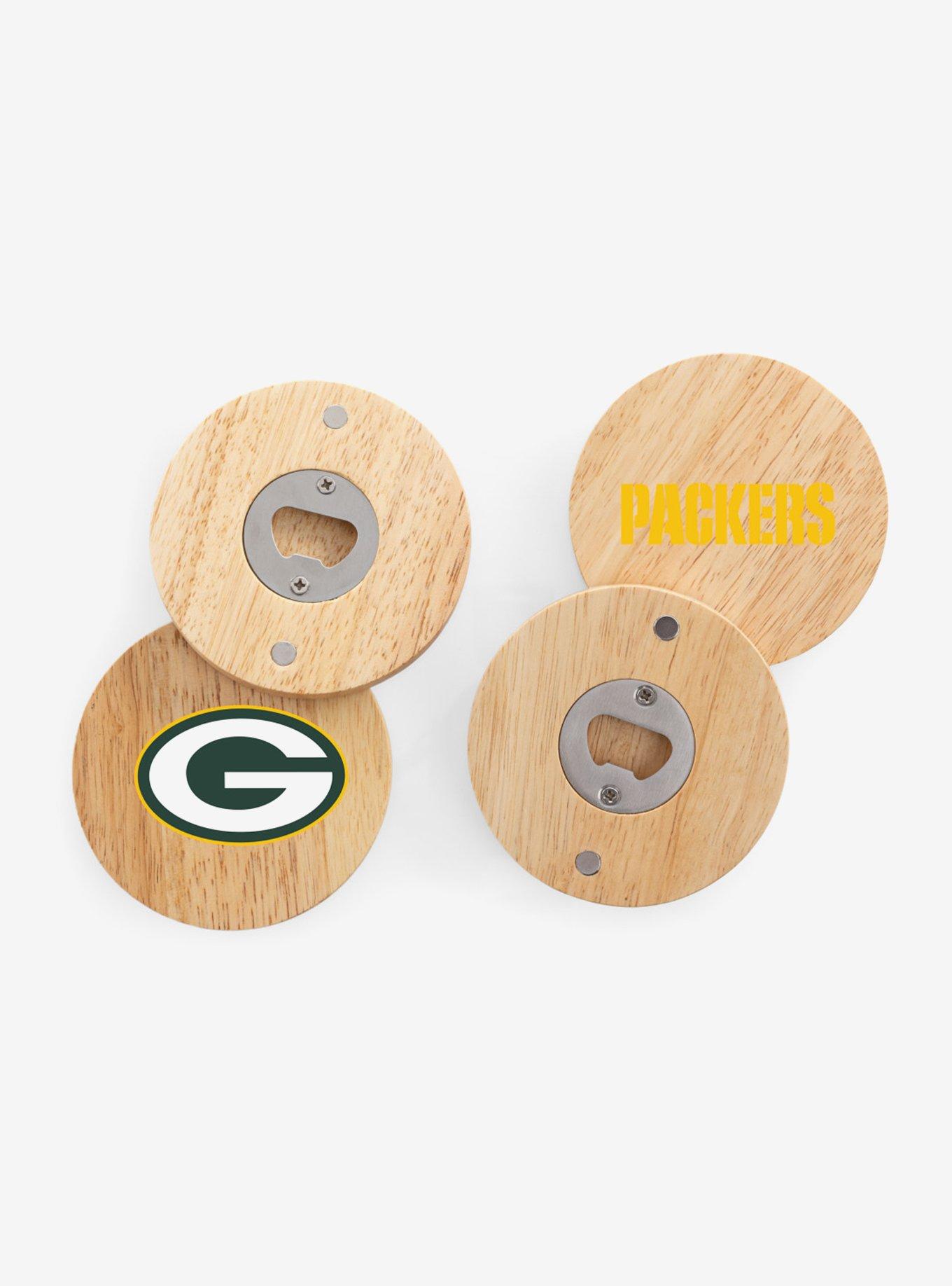 NFL Green Bay Packers Coaster Magnets With Bottle Openers Set of 4, , hi-res
