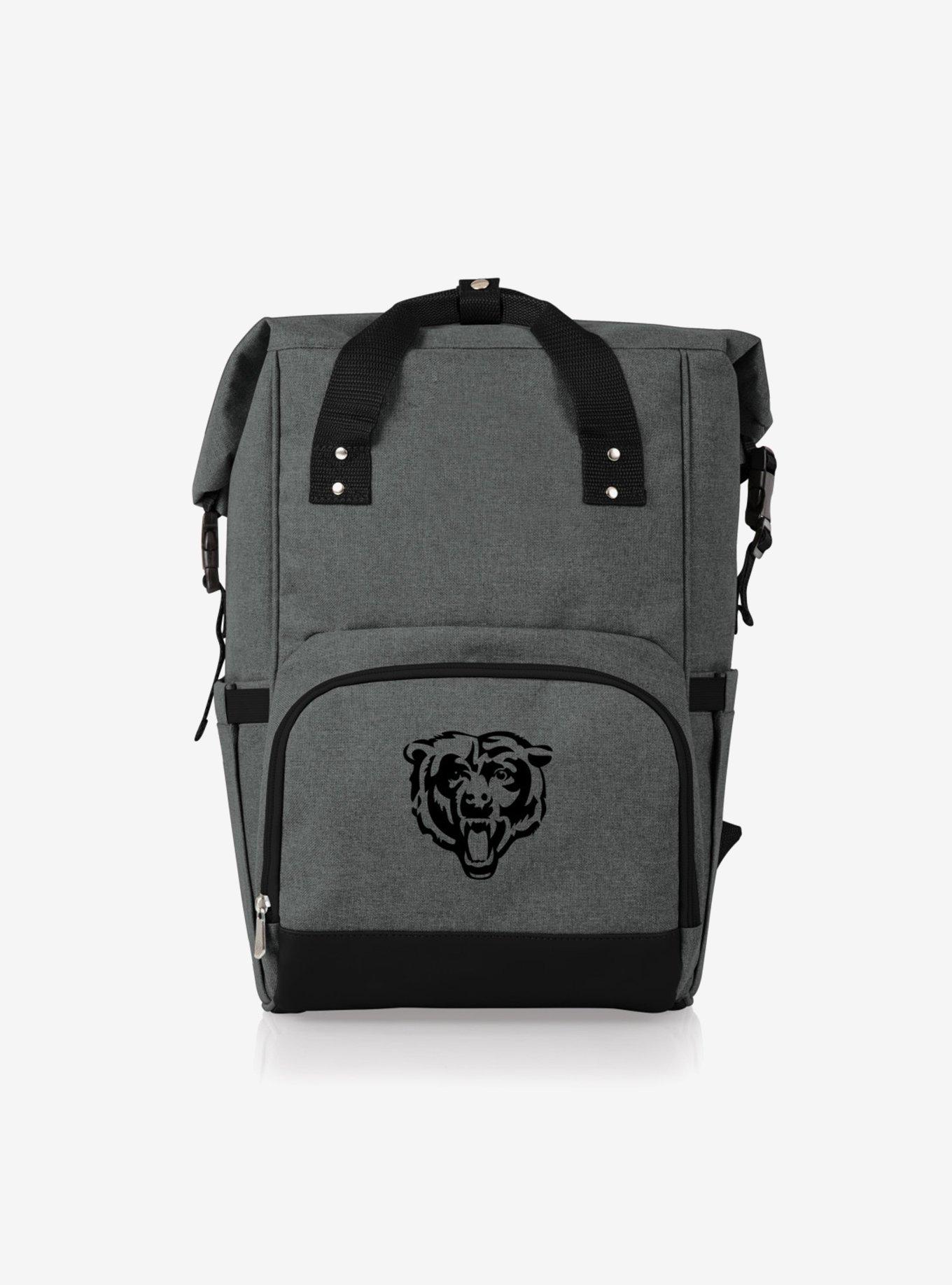 NFL Chicago Bears On The Go Roll-Top Cooler Backpack, , hi-res