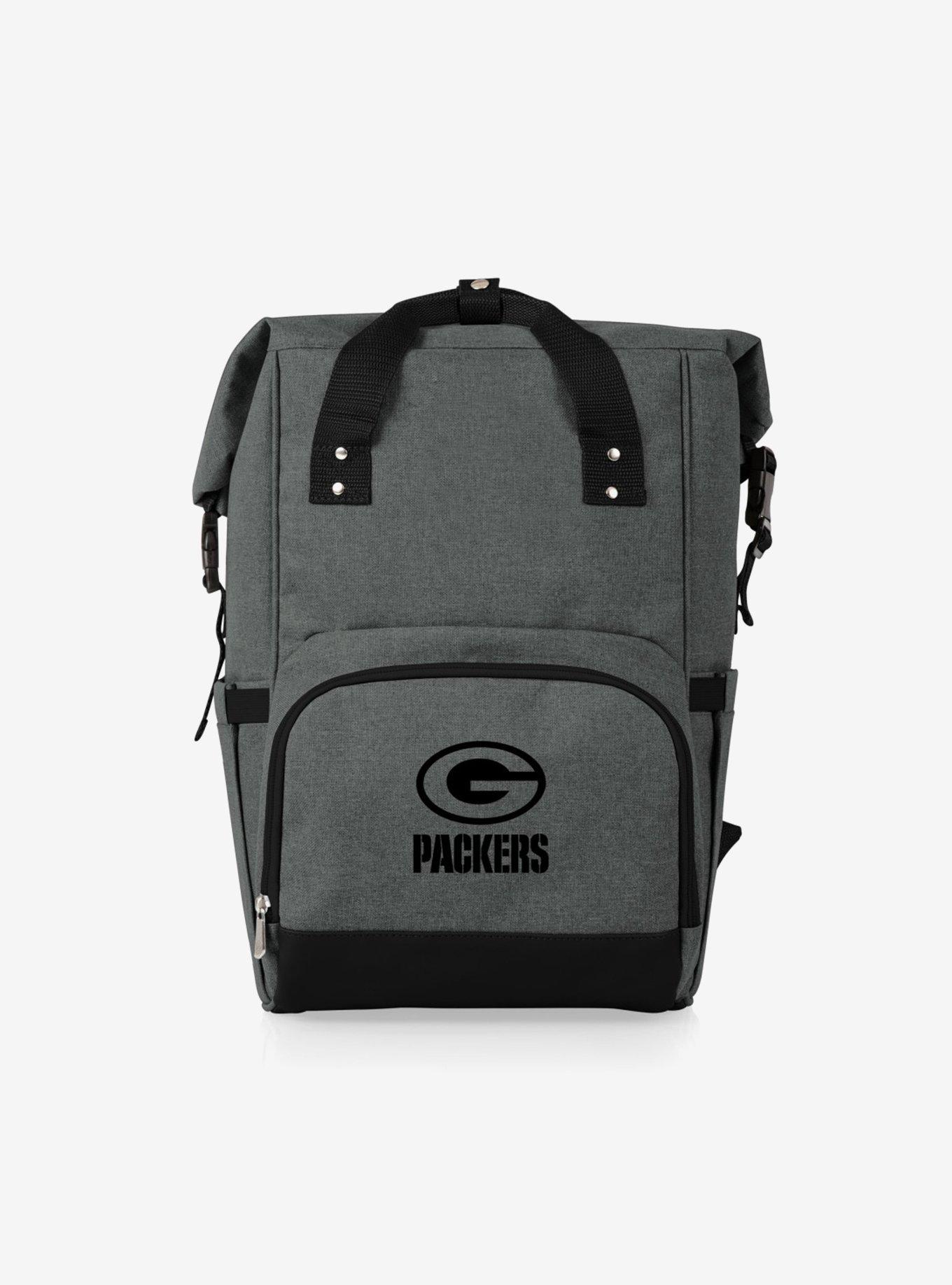 NFL Green Bay Packers On The Go Roll-Top Cooler Backpack, , hi-res