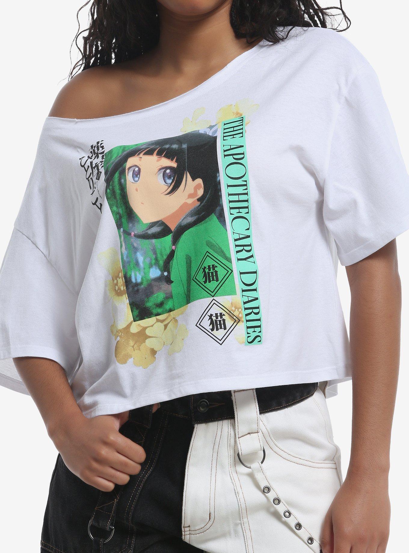 The Apothecary Diaries Maomao Girls Off-Shoulder T-Shirt