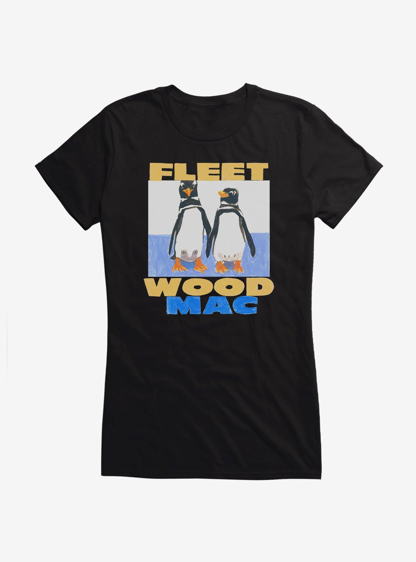 Fleetwood Mac Twin Penguins Girls T-Shirt, , hi-res