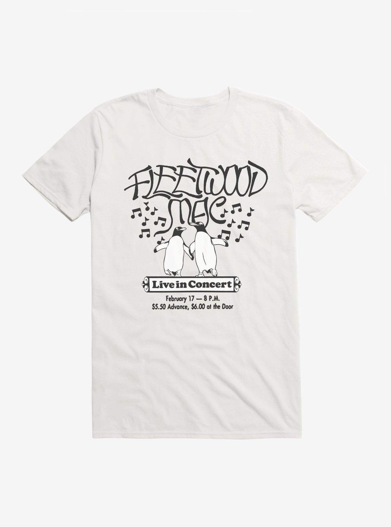 Fleetwood Mac Live In Concert Penguins Flyer T-Shirt, , hi-res