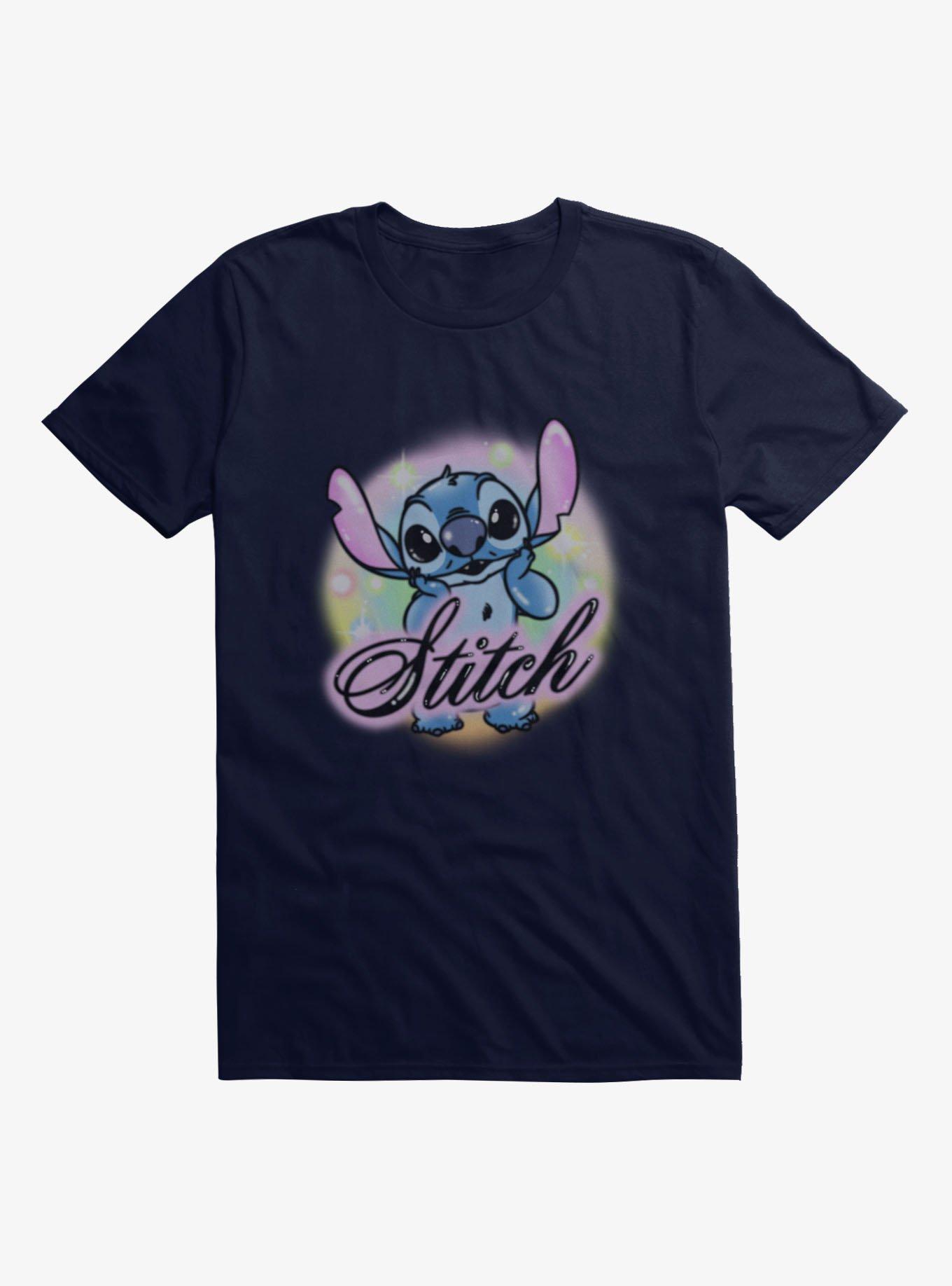Disney Lilo & Stitch Kawaii Pose Rainbow T-Shirt, , hi-res view 1