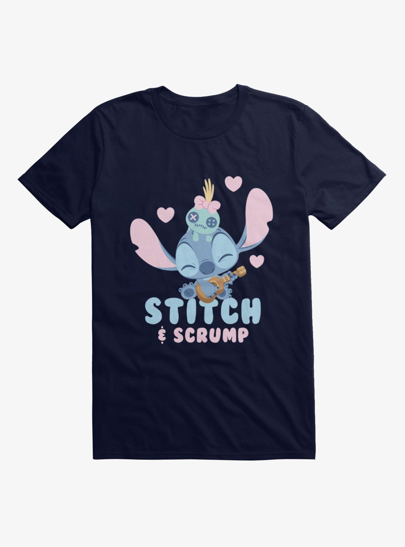 Disney Lilo & Stitch Scrump With Ukulele T-Shirt