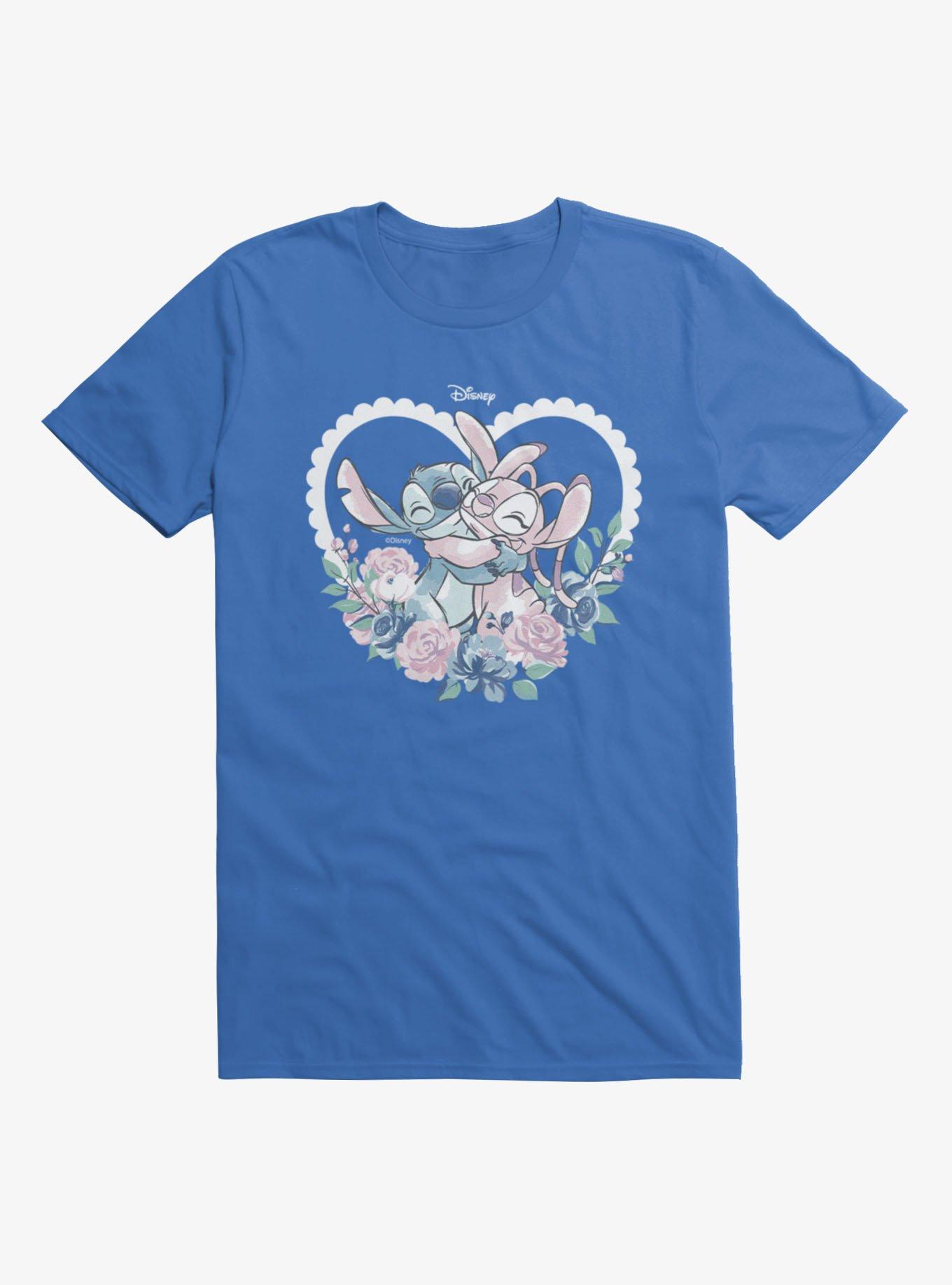 Disney Lilo & Stitch The Series Angel Pastel Heart T-Shirt