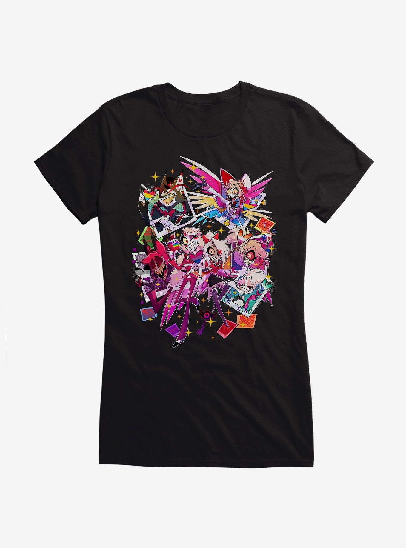 Hazbin Hotel Pride Polaroid Girls T-Shirt