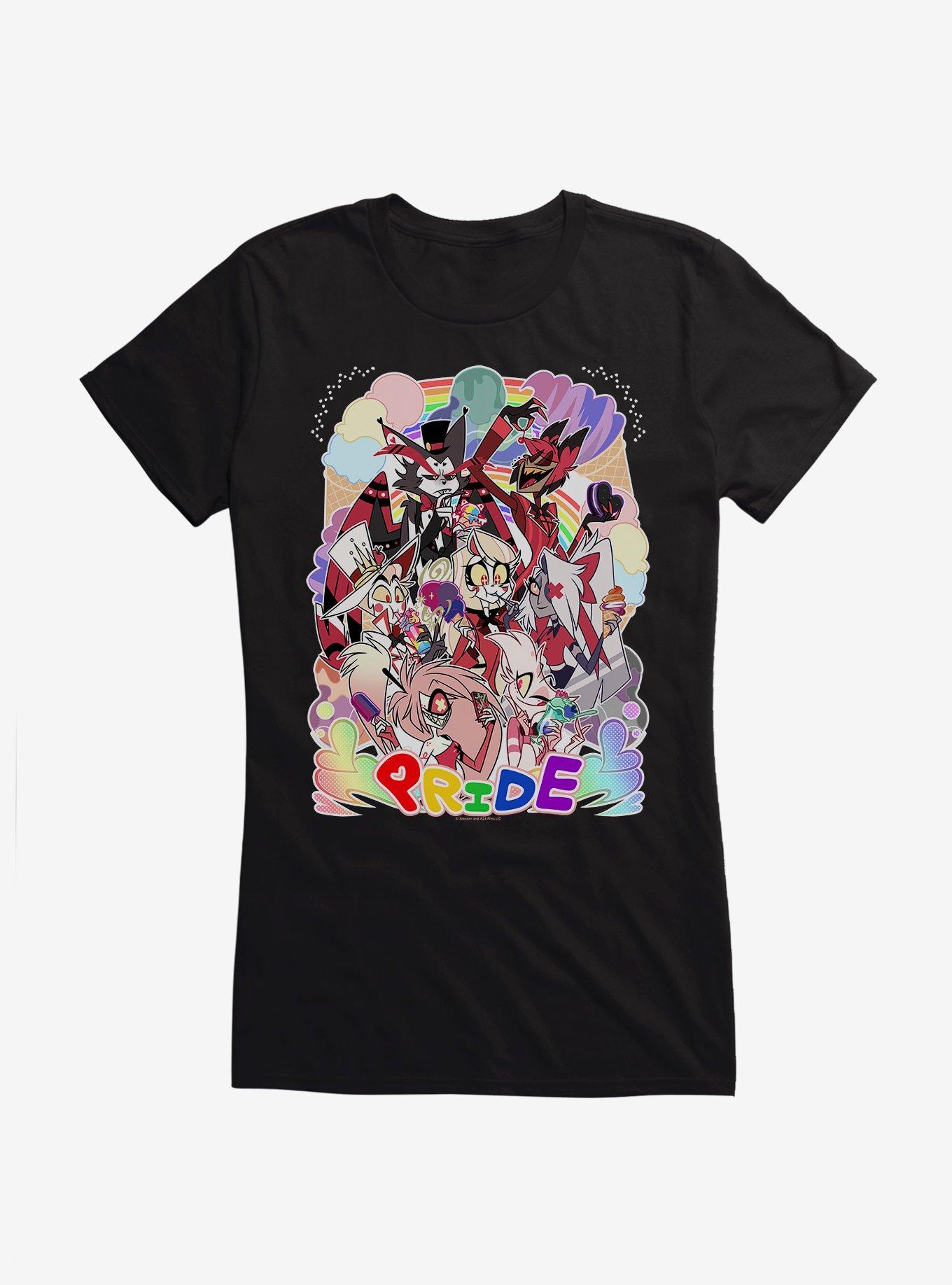 Hazbin Hotel Pride Group Girls T-Shirt, , hi-res