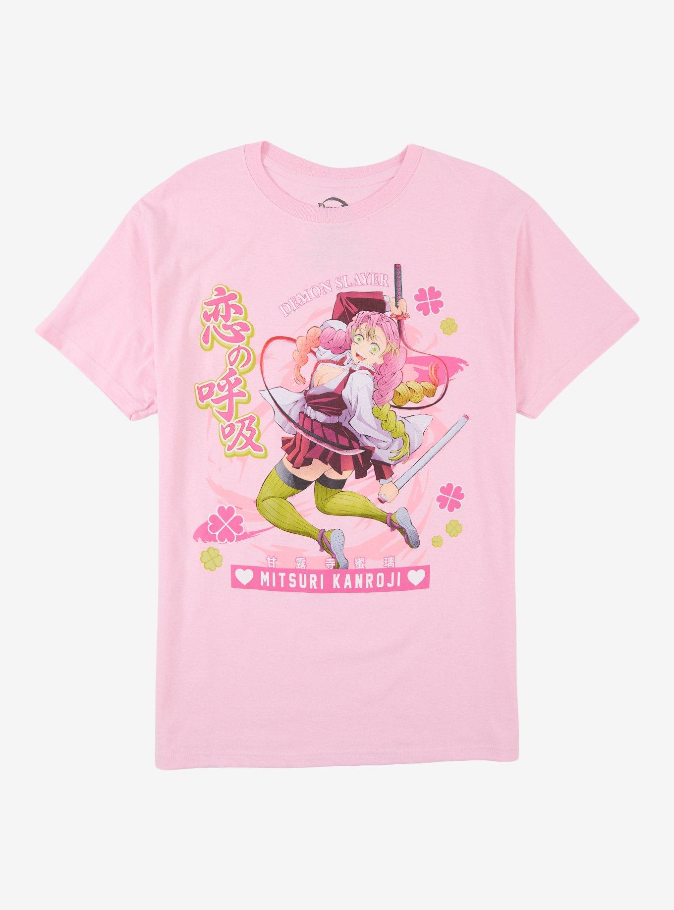 Demon Slayer: Kimetsu No Yaiba Mitsuri Love Breathing T-Shirt