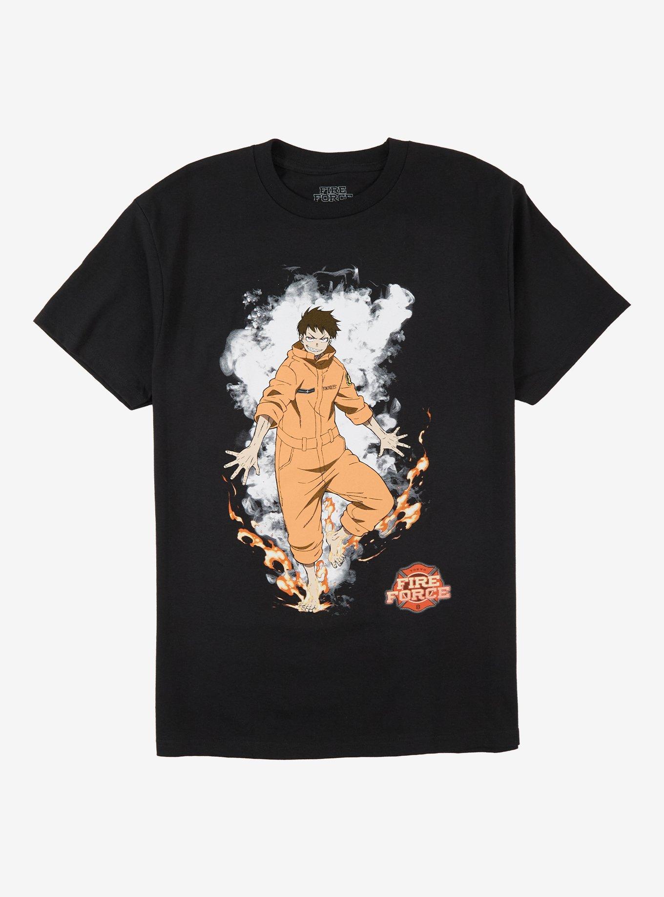 Fire Force Shinra Flame T-Shirt