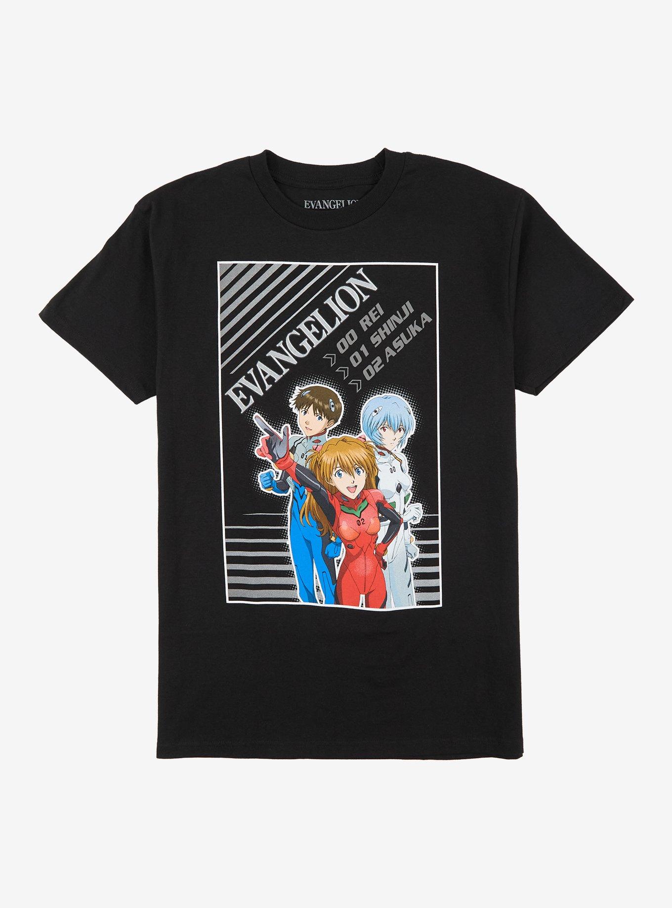 Neon Genesis Evangelion Trio T-Shirt
