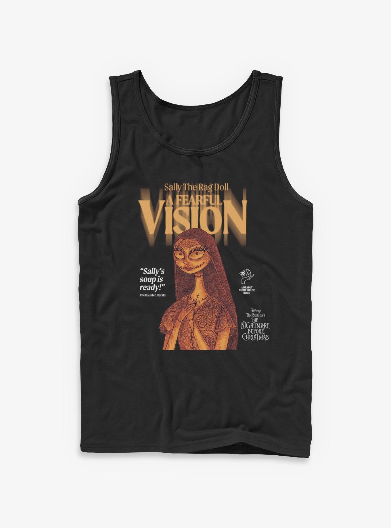 Disney The Nightmare Before Christmas Sally A Fearful Vision Tank, BLACK, hi-res view 1