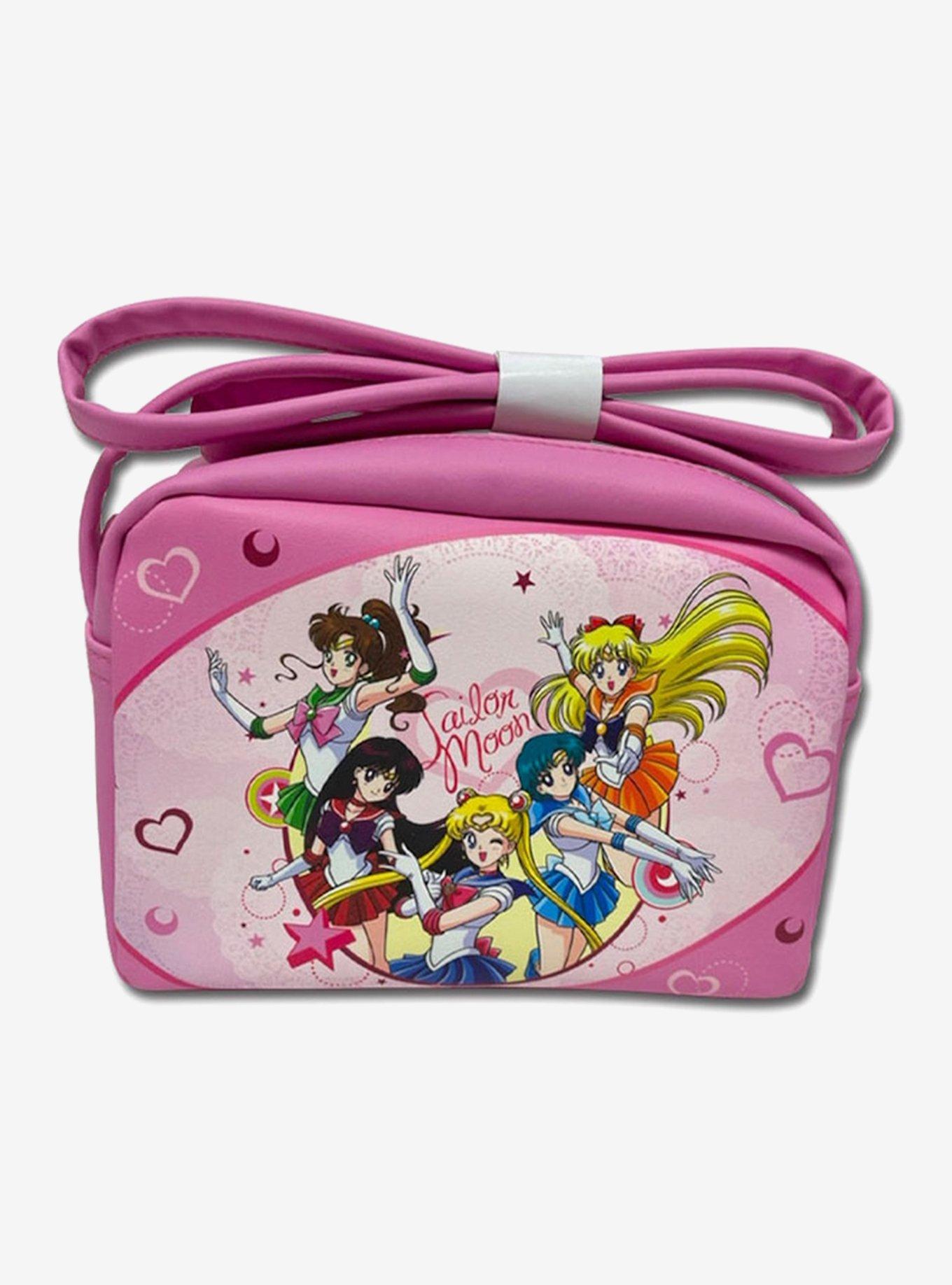 Sailor Moon R Smr Group Crossbody Bag Blue, , hi-res