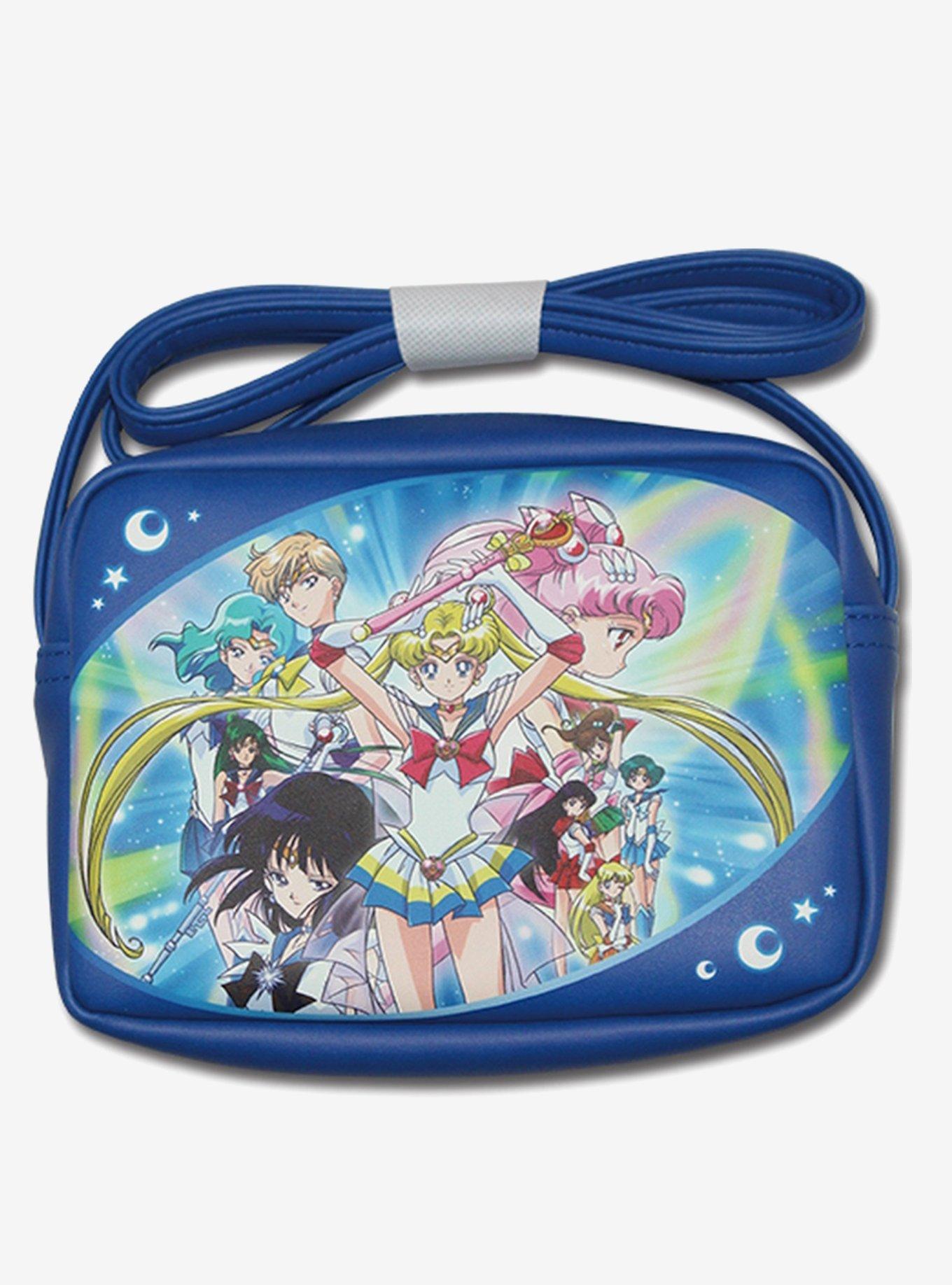 Sailor Moon S Sailor Group Crossbody Bag Pink, , hi-res