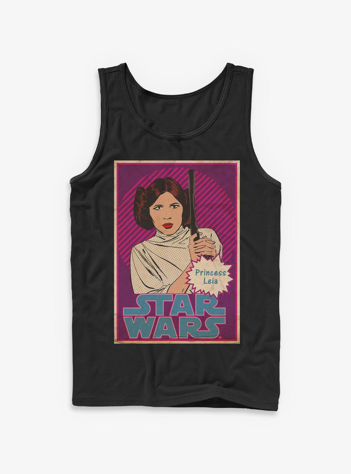 Star Wars Princess Leia Pop Art Tank