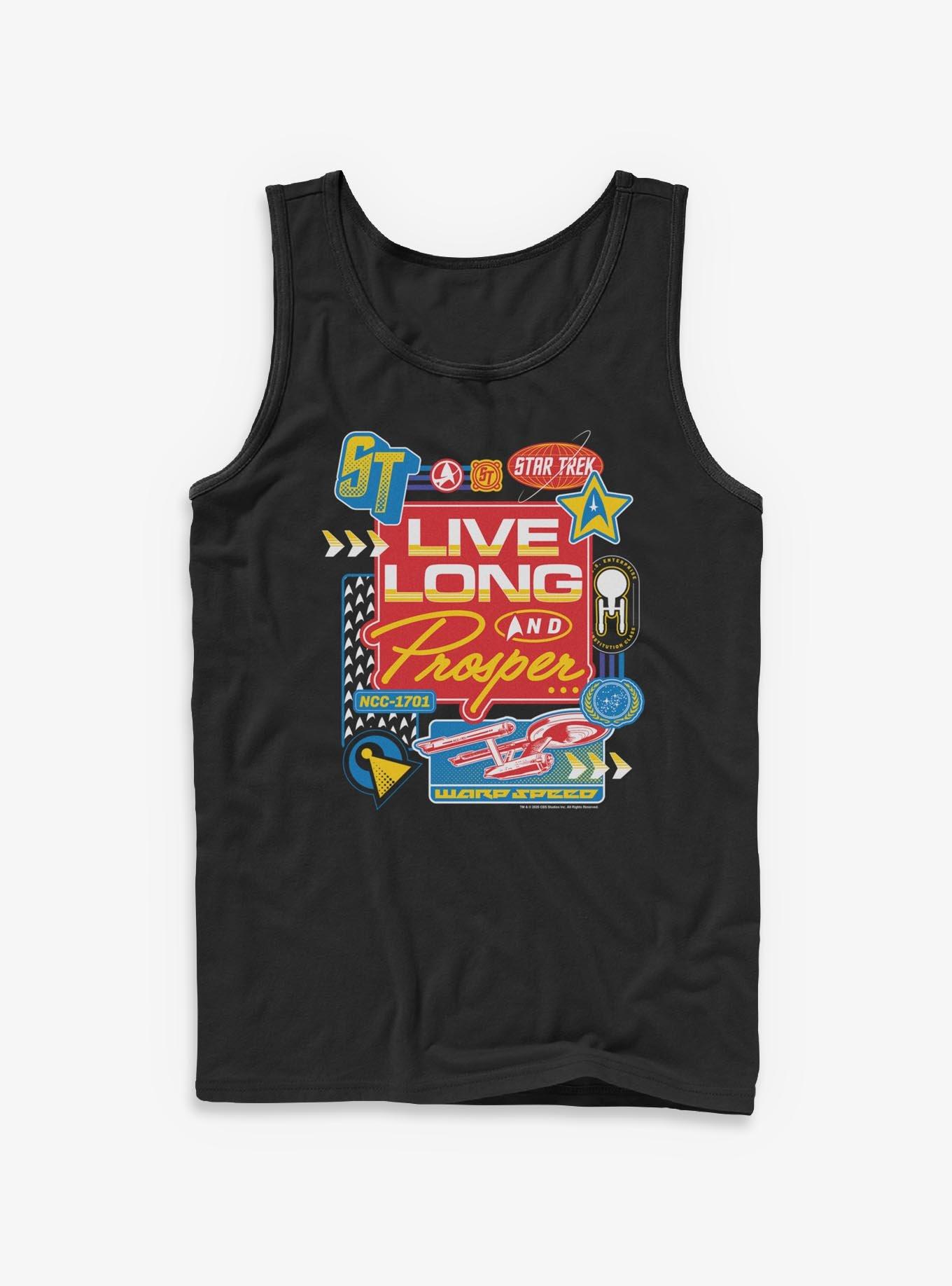 Star Trek Live Long And Prosper Quote Tank