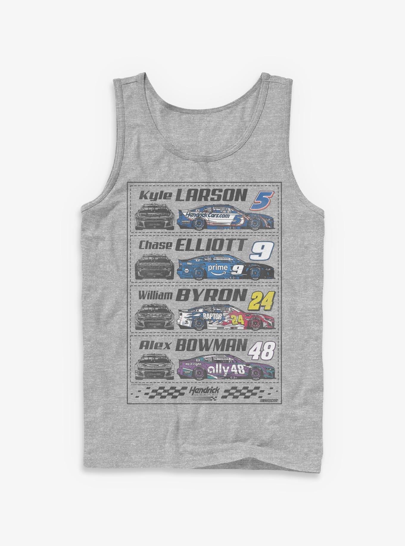 NASCAR Hendrick Motorsports Car Line Up Tank