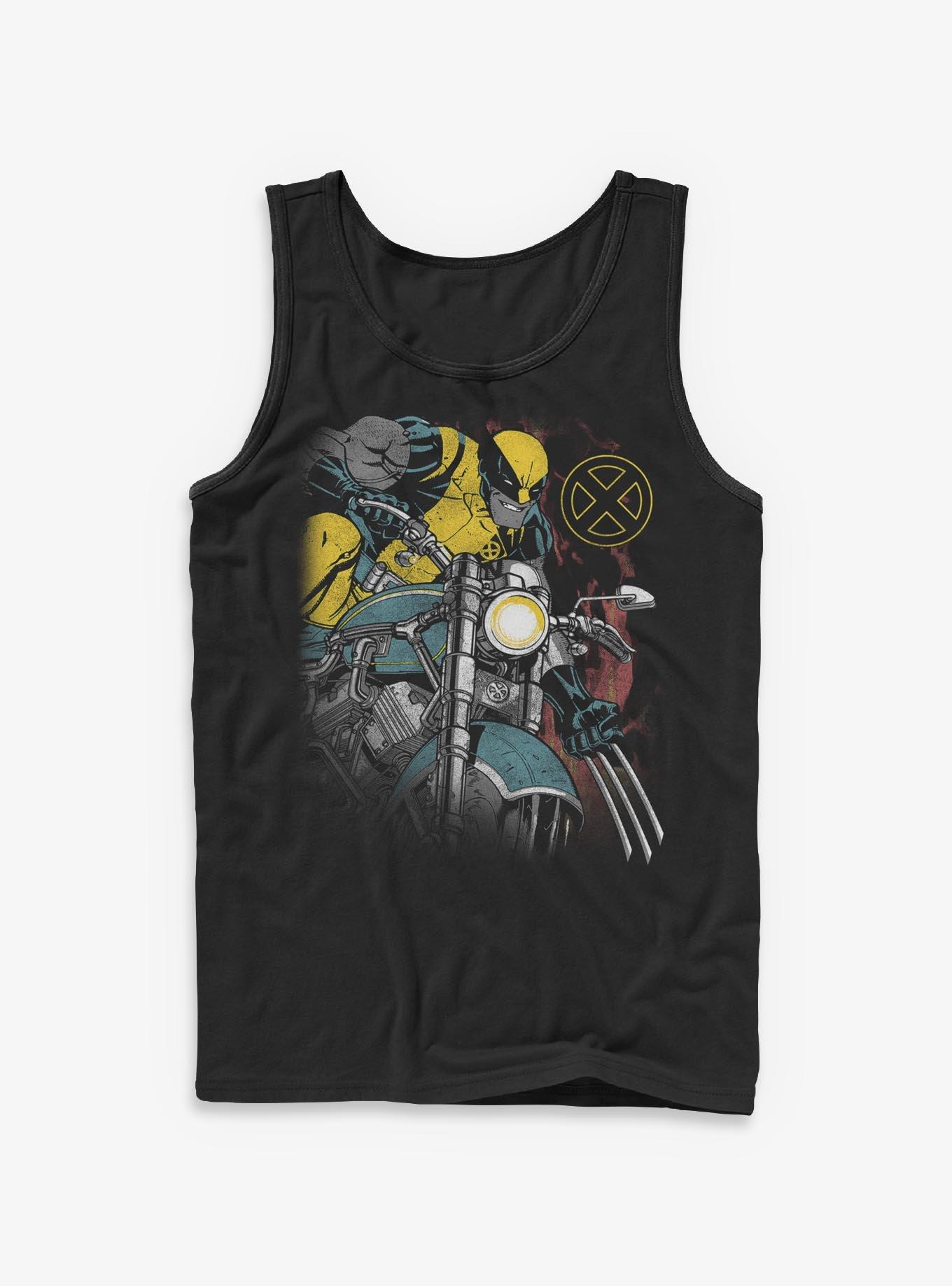 Marvel X-Men Wolverine Flames Tank