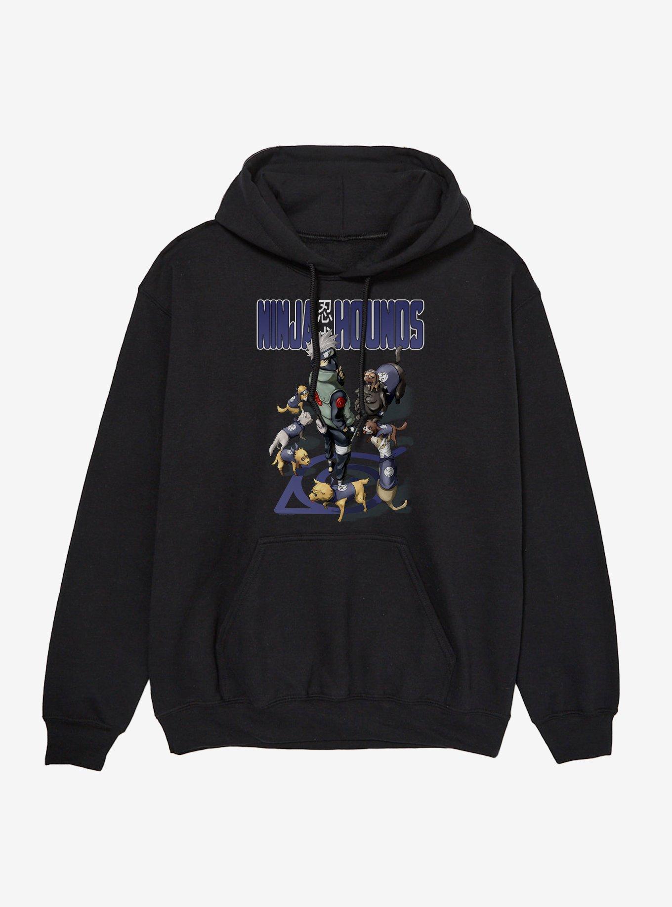 Naruto Shippuden Kakashi Ninja Hounds Dogs Hoodie, , hi-res