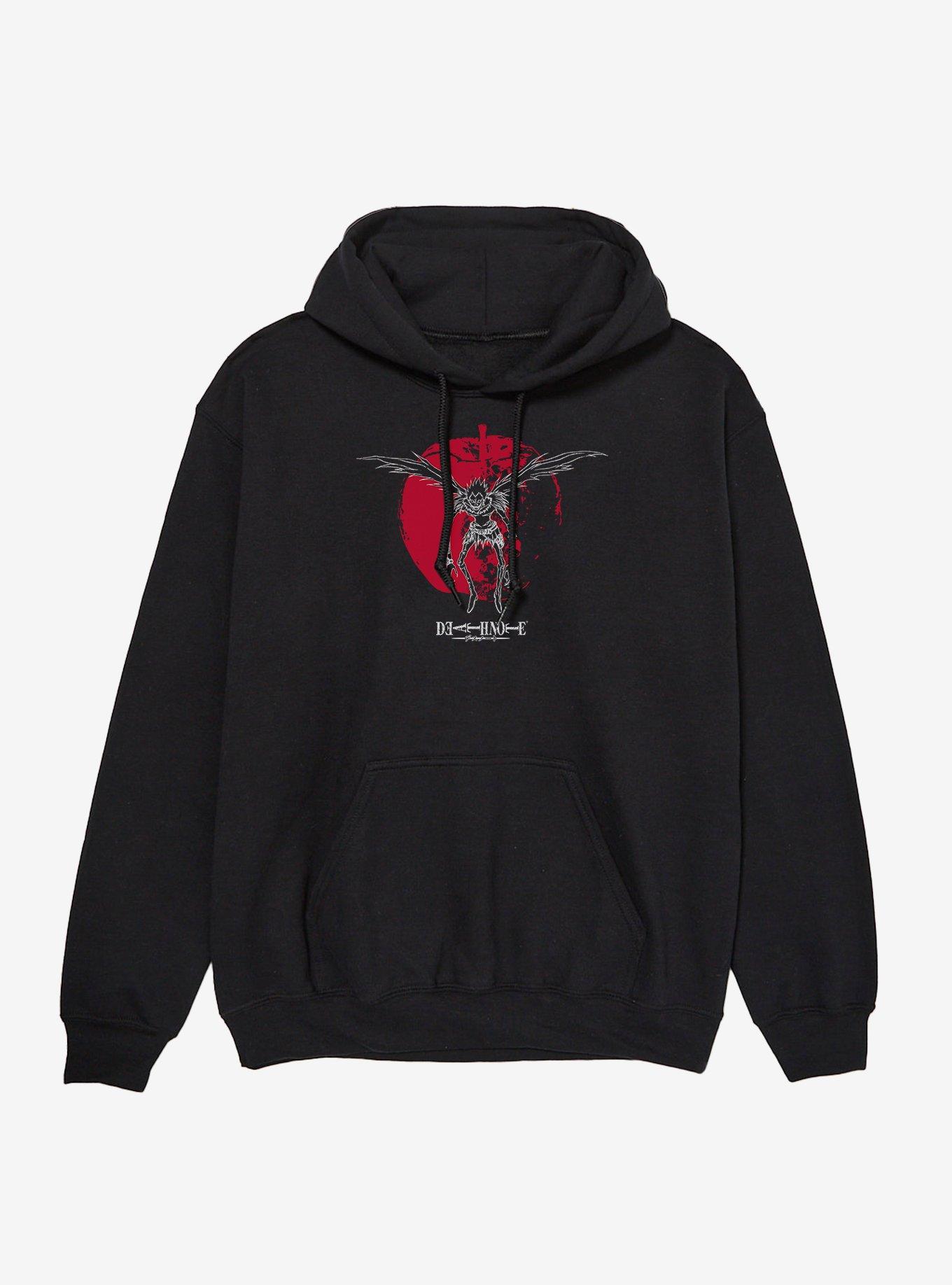 Death Note Inverted Ryuk Apple Icon Hoodie, , hi-res