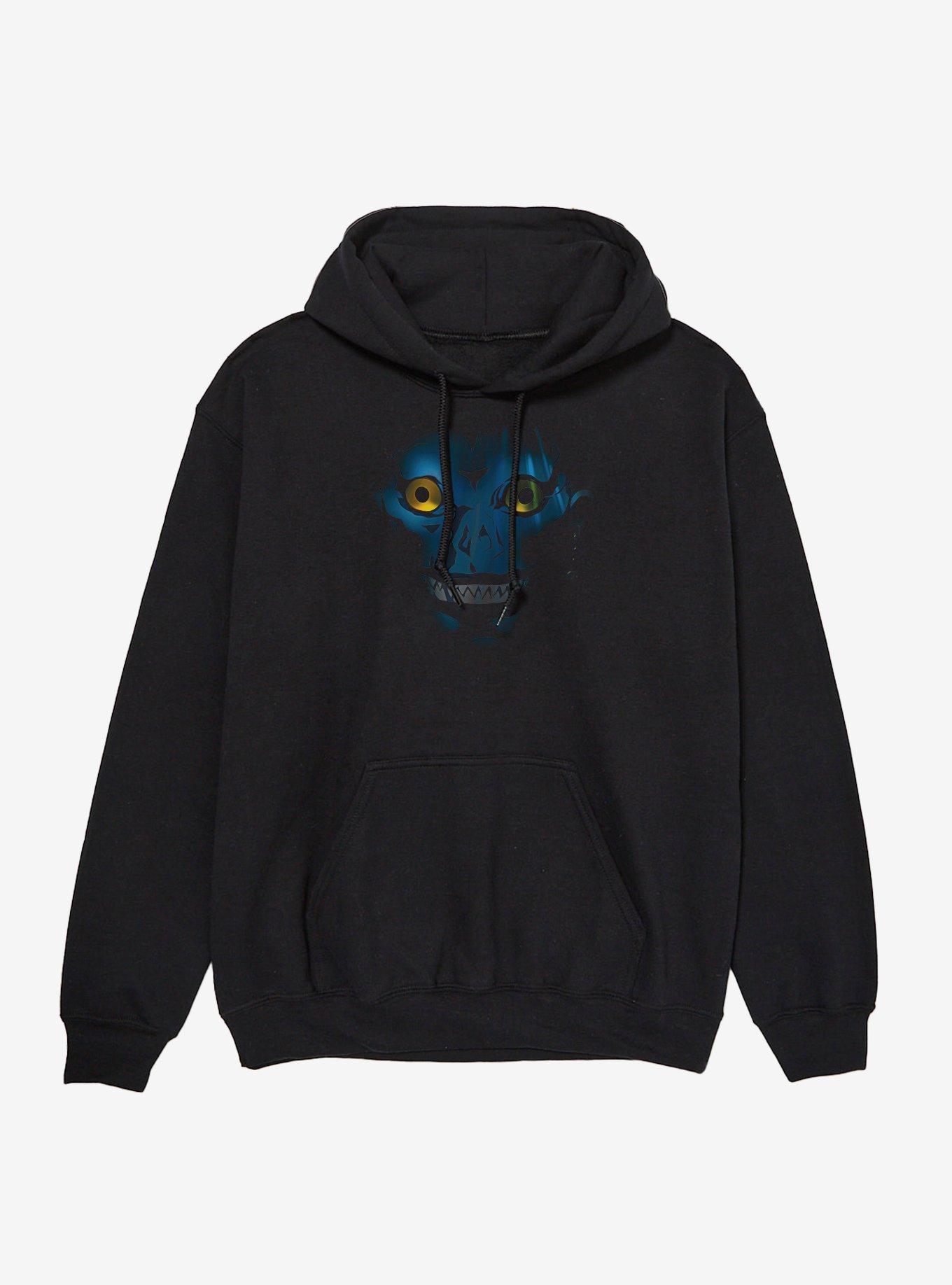 Death Note Large Ryuk Face Hoodie, , hi-res