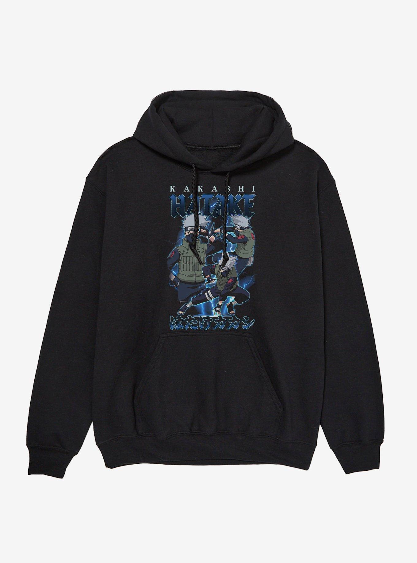 Naruto Shippuden Kakashi Hatake Collage Hoodie, , hi-res