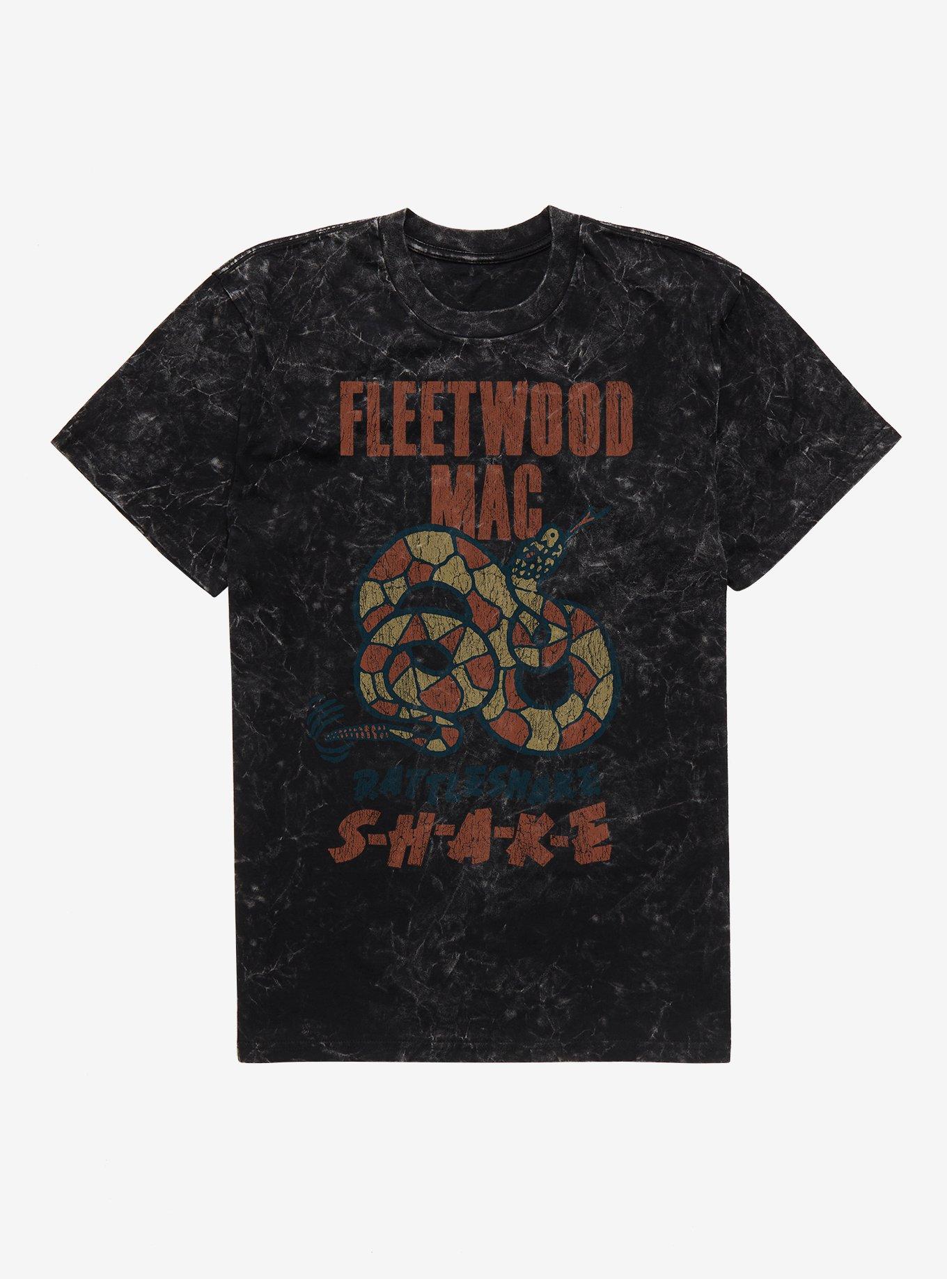 Fleetwood Mac Rattlesnake S-H-A-K-E Mineral Wash T-Shirt, , hi-res