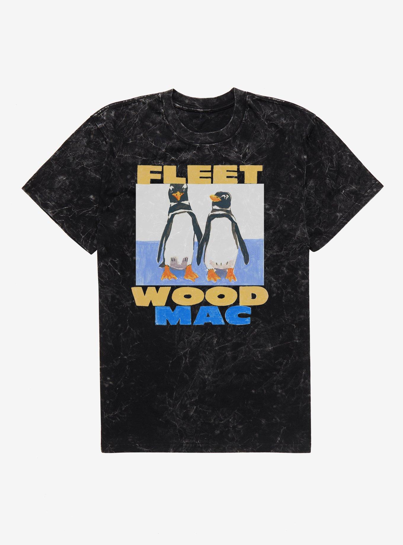 Fleetwood Mac Twin Penguins Mineral Wash T-Shirt, , hi-res