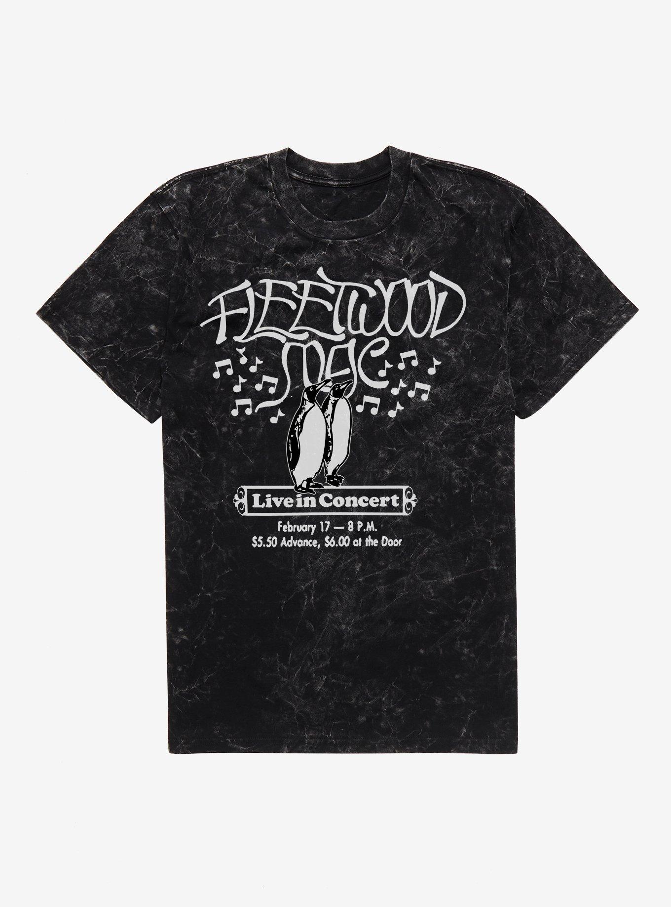 Fleetwood Mac Live In Concert Flyer Mineral Wash T-Shirt, , hi-res