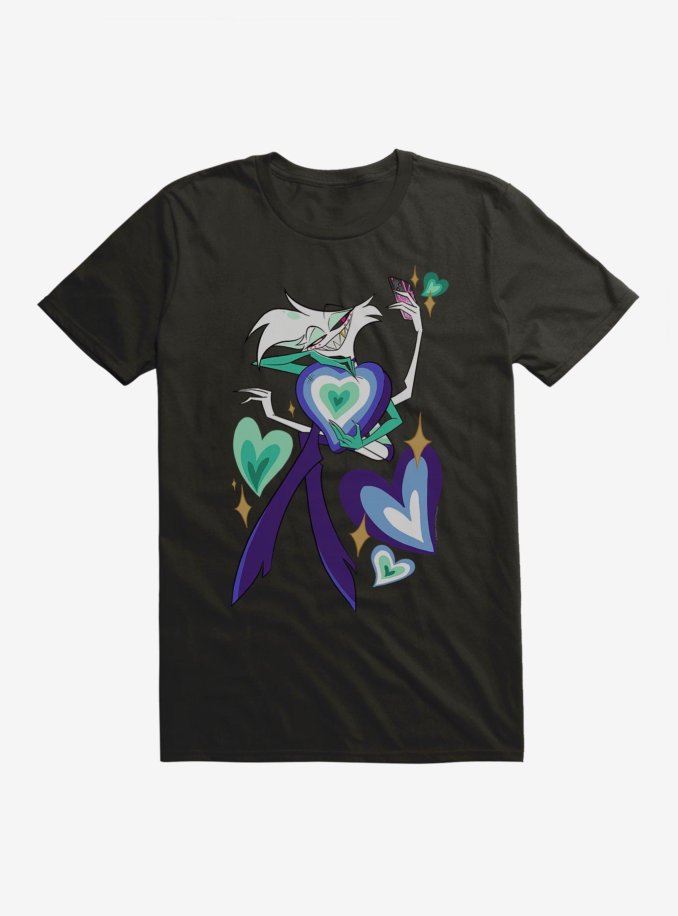 Hazbin Hotel Angel Dust Pride T-Shirt