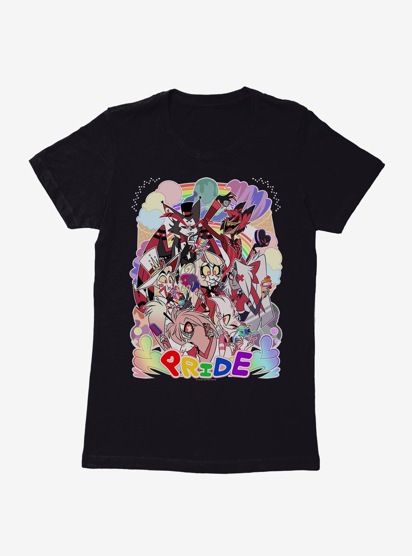 Hazbin Hotel Pride Group Womens T-Shirt, , hi-res