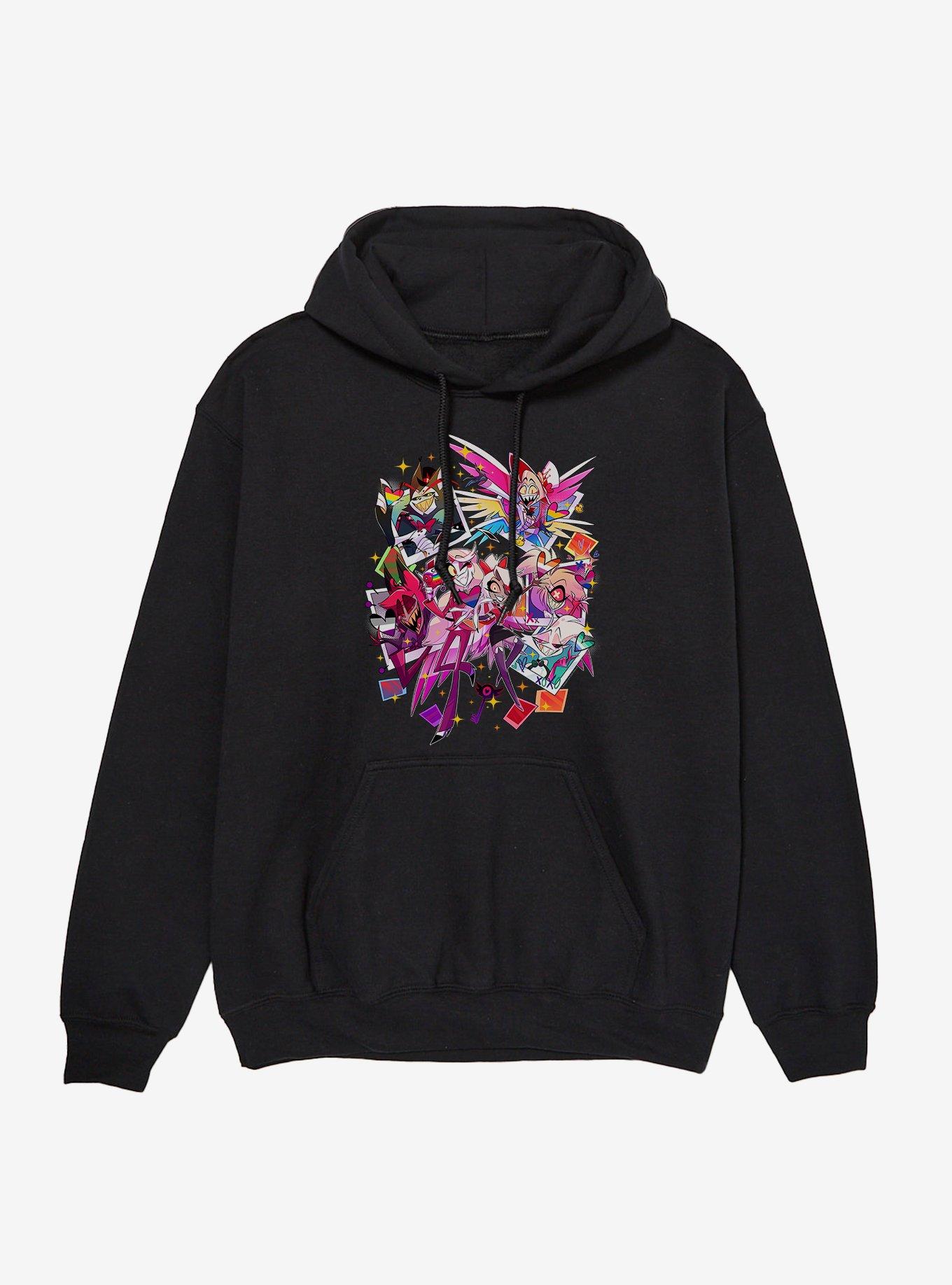 Hazbin Hotel Pride Polaroid Hoodie, , hi-res