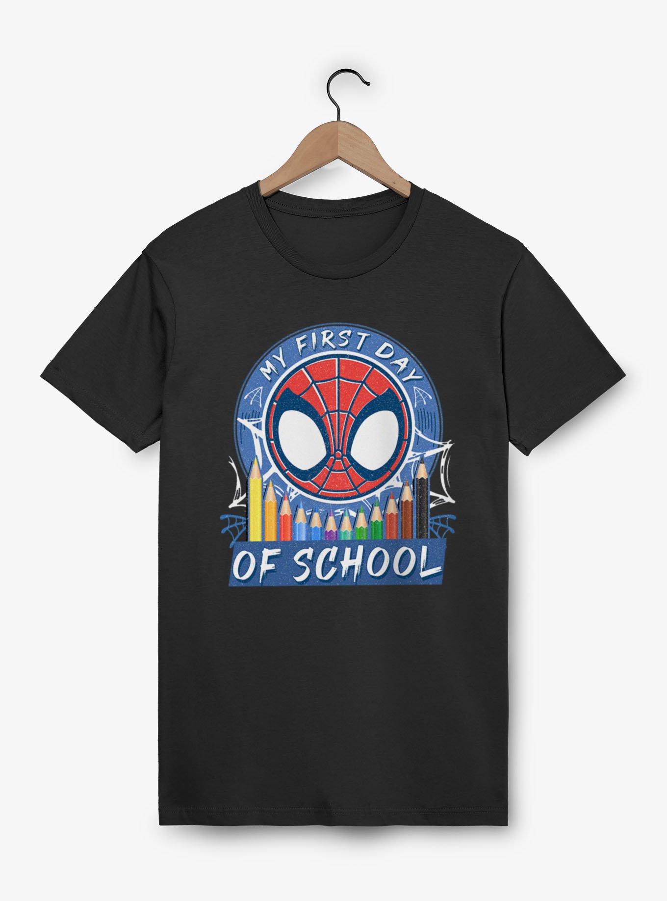 Marvel Spidey And His Amazing Friends First Day Of School T-Shirt