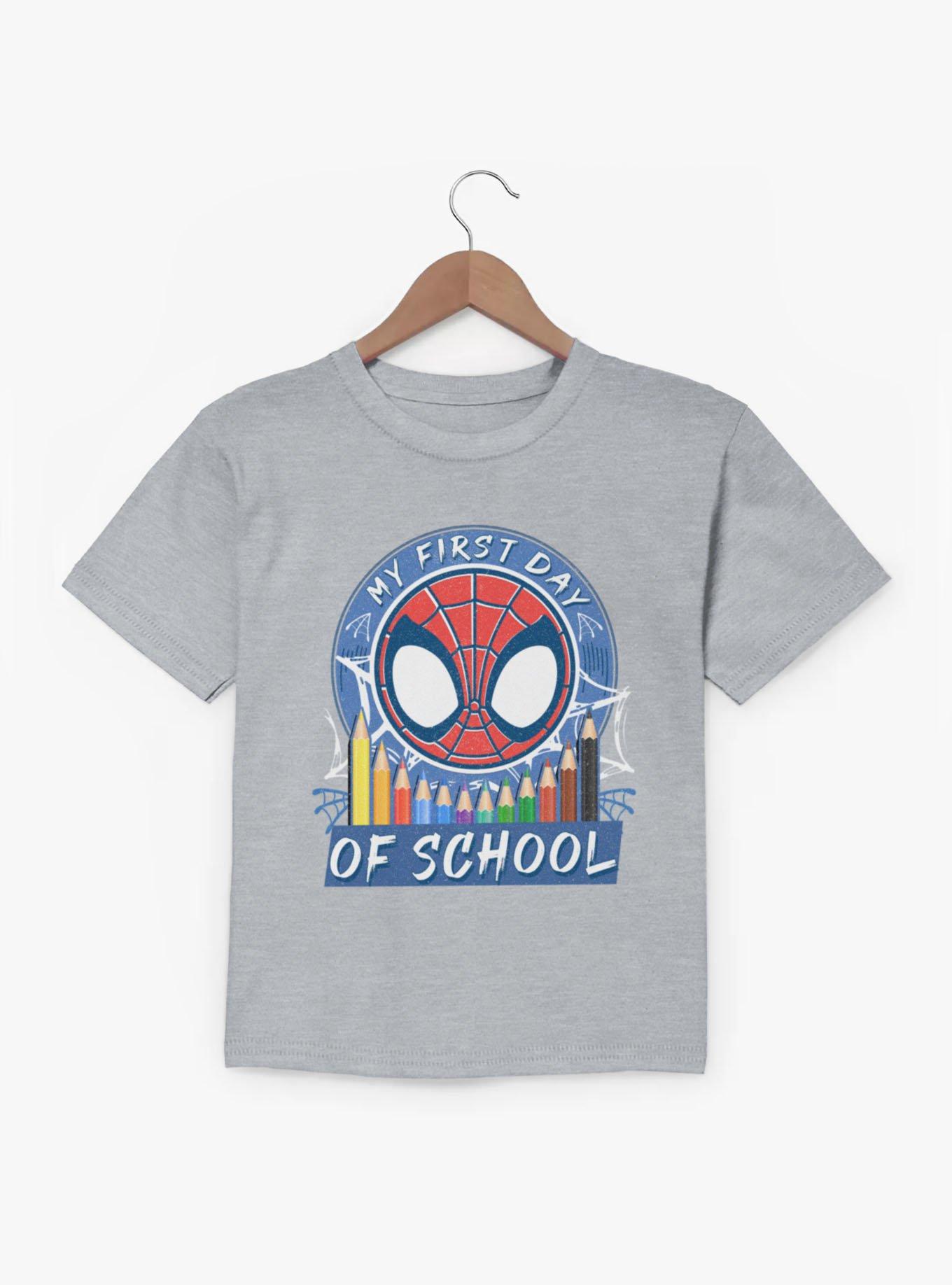 Marvel Spidey And His Amazing Friends First Day Of School Youth T-Shirt