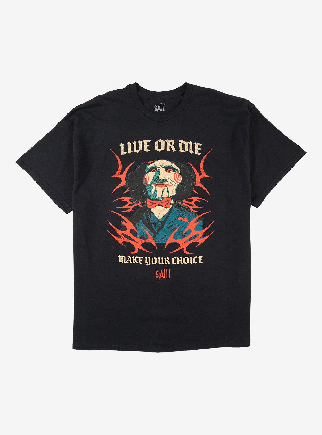 Saw Billy Live Or Die Sigil T-Shirt