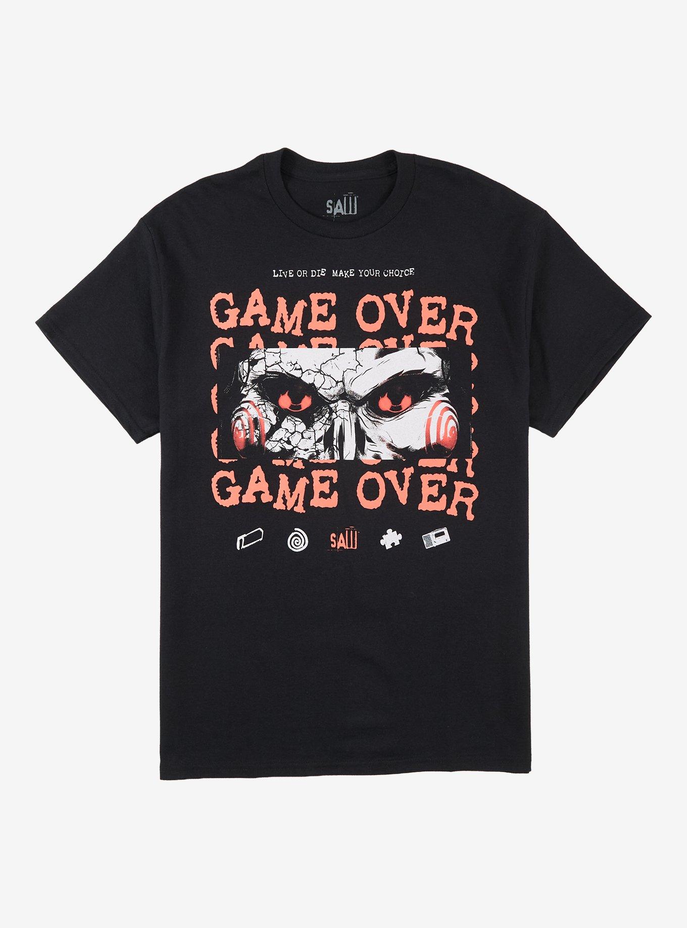 Saw Game Over Eyes T-Shirt