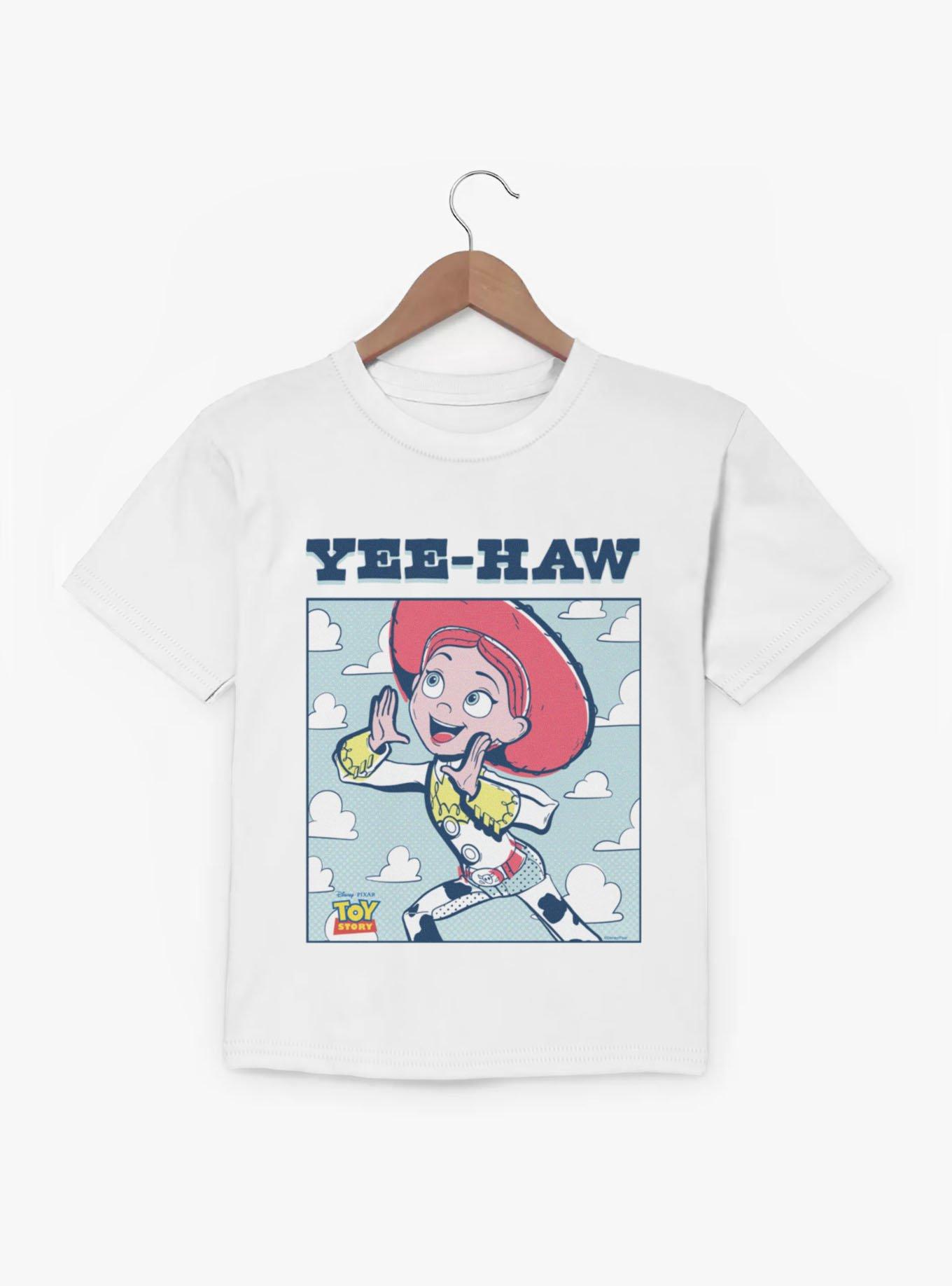 Disney Pixar Toy Story Yee-Haw Yell Cowgirl Jessie Youth T-Shirt, WHITE, hi-res view 1