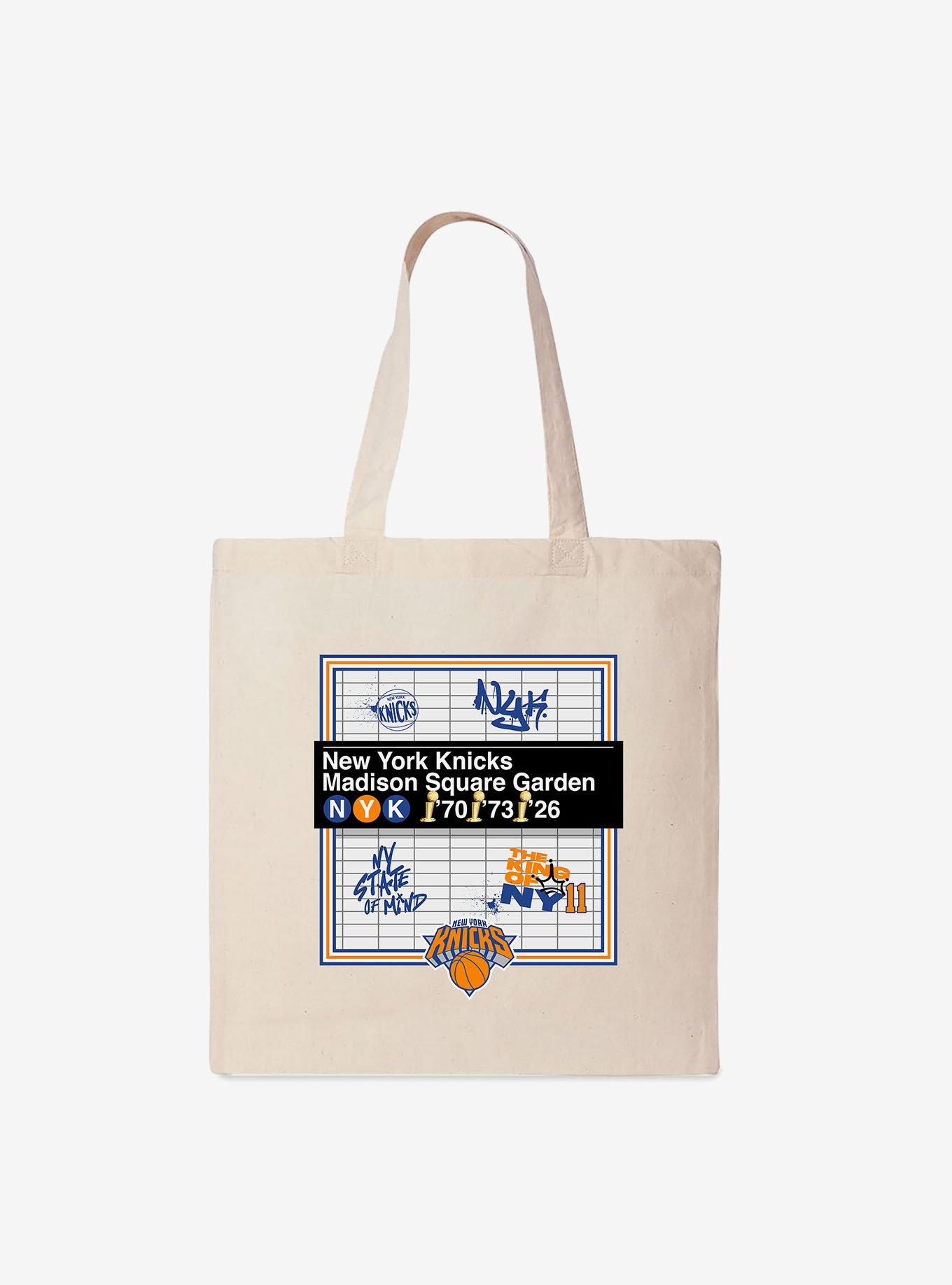 NBA New York Knicks Subway Stop Canvas Tote Bag, , hi-res