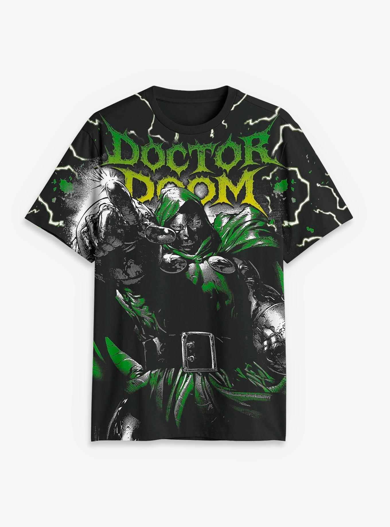 Marvel Doctor Doom Grunge T-Shirt