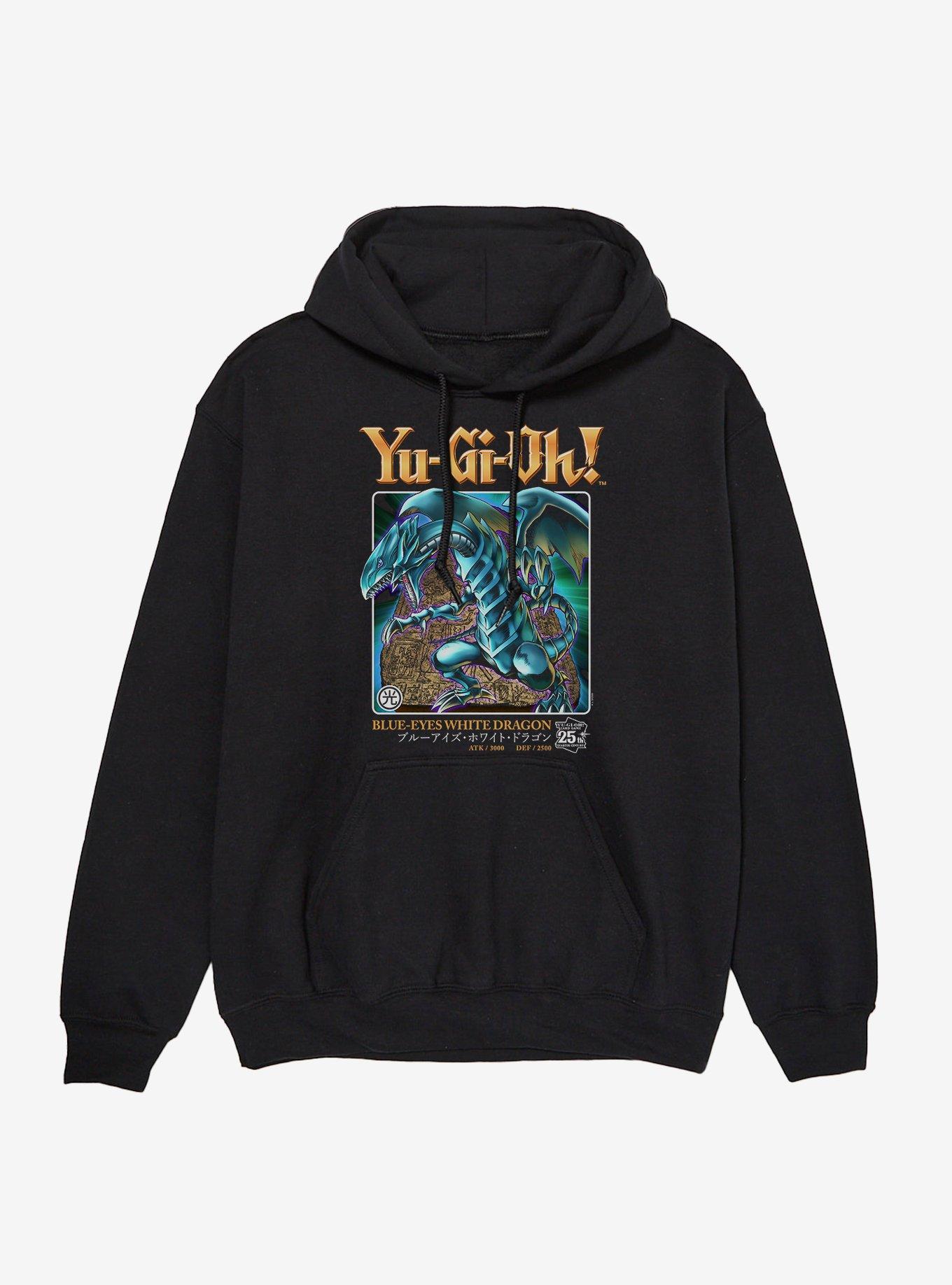 Yu-Gi-Oh! Duel Monsters Blue Eyes White Dragon 25th Anniversary Hoodie, , hi-res