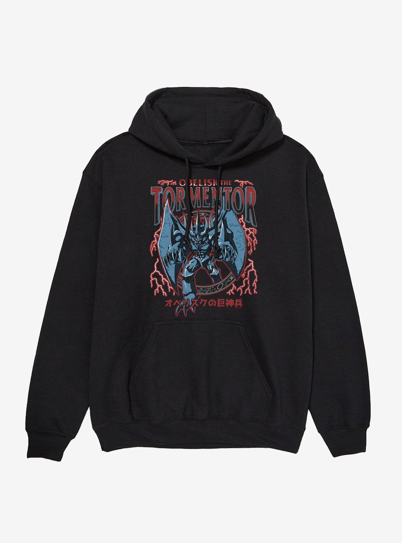 Yu-Gi-Oh! Duel Monsters Obelisk The Tormentor Lightening Tee Hoodie, , hi-res