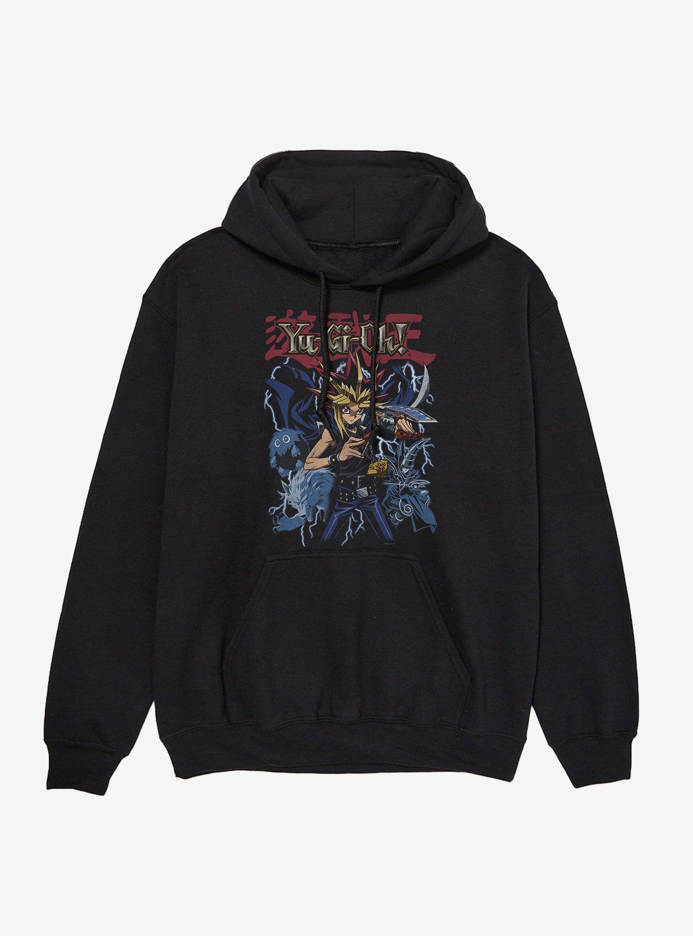 Yu-Gi-Oh! Duel Monsters Retro Yami Yugi Lightning Collage Hoodie, , hi-res